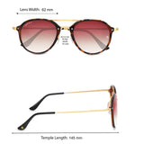 Bavincis Walker Gold And Brown Gradient Edition Sunglasses - BAVINCIS