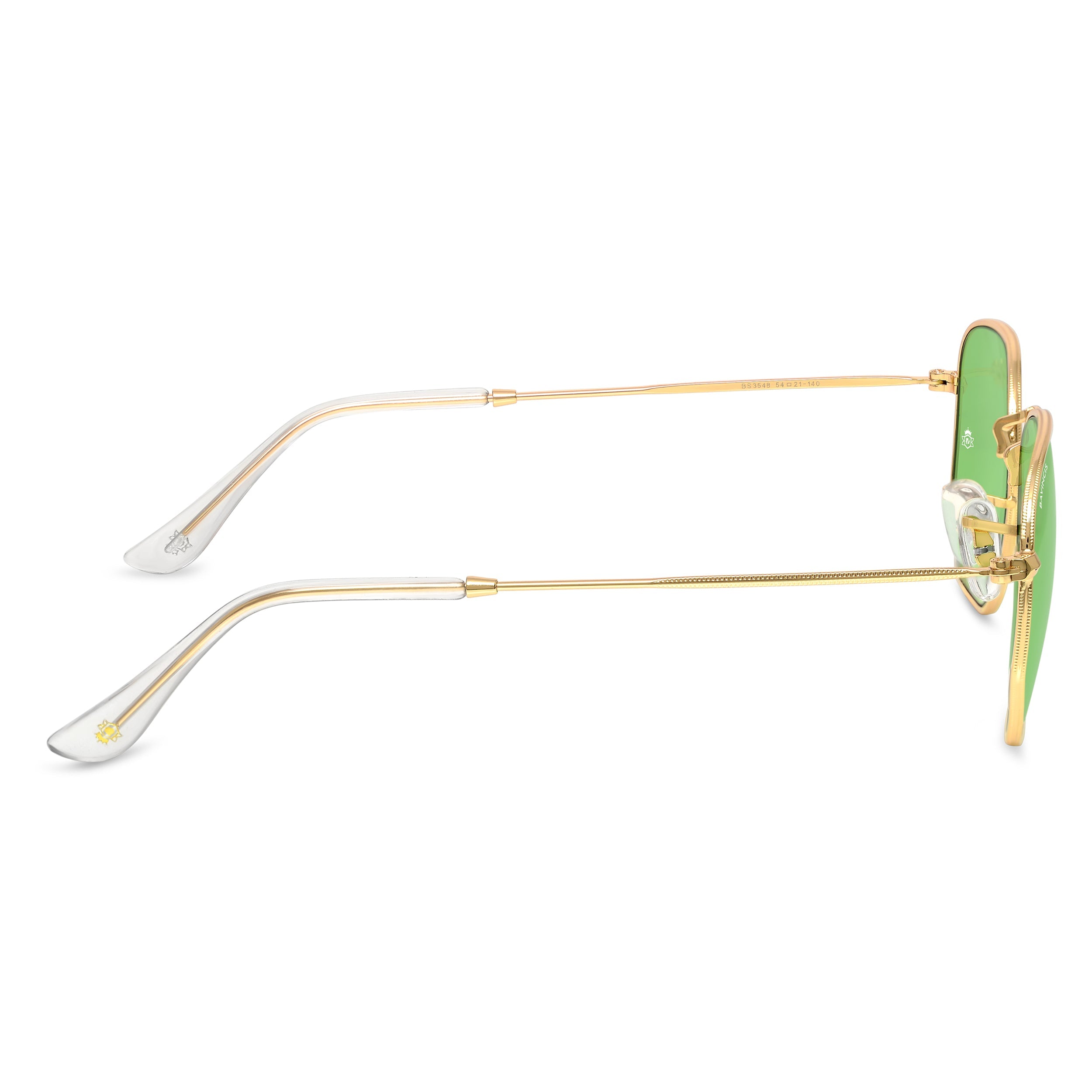 Bavincis Gemini Gold And Green Candy Edition Sunglasses