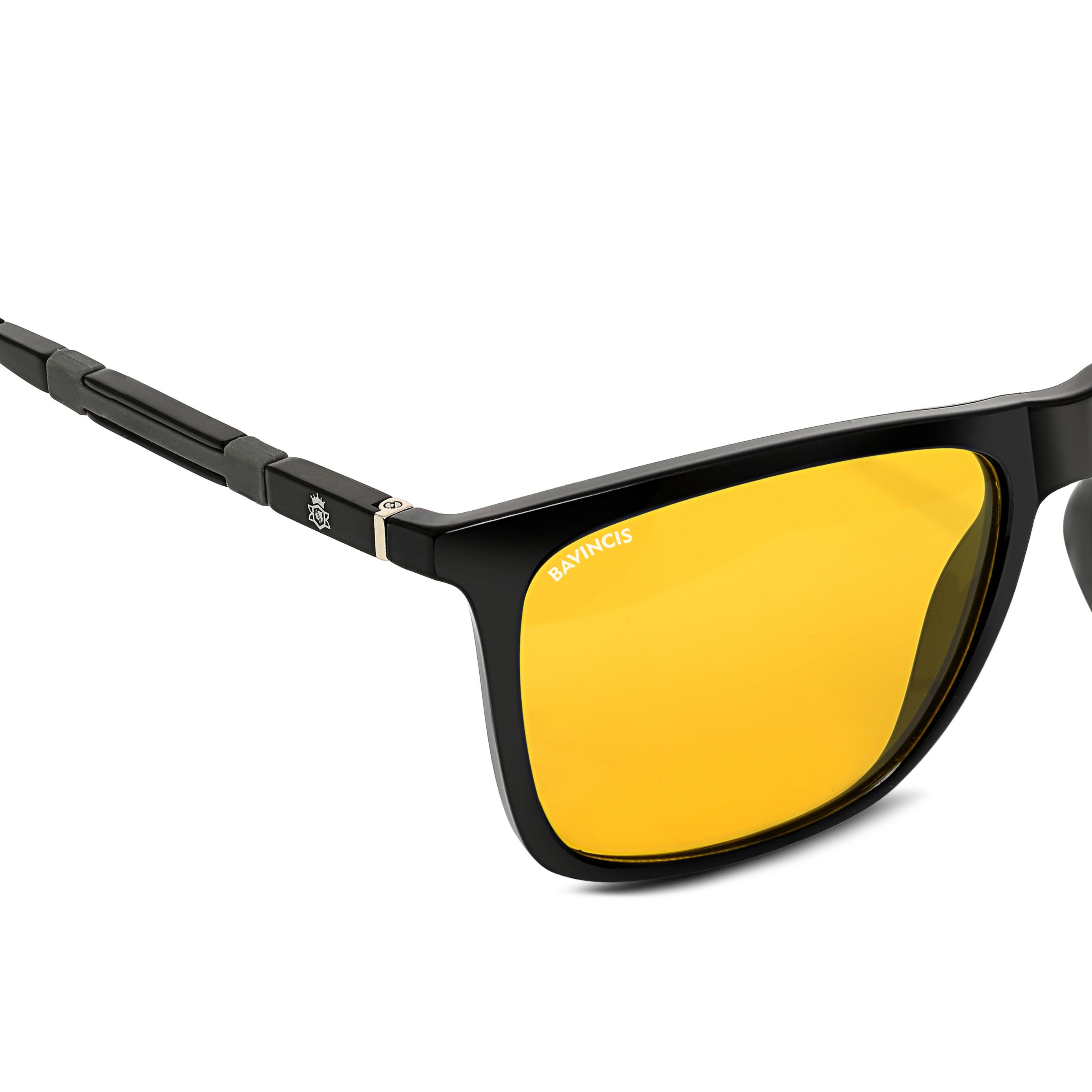 Bavincis Flair Black And Yellow Edition Sunglasses