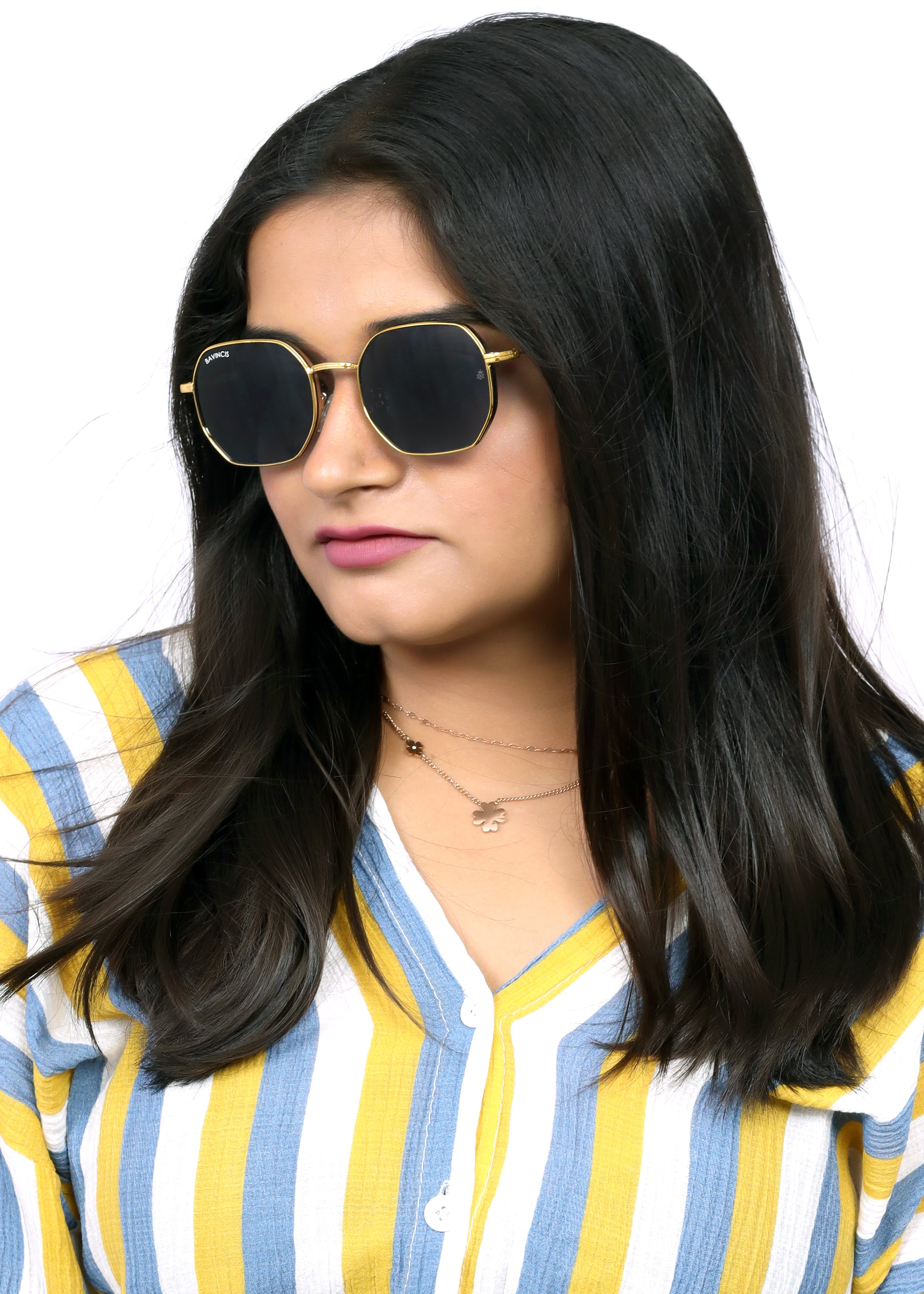 Bavincis Baycan Gold And Black Edition Sunglasses