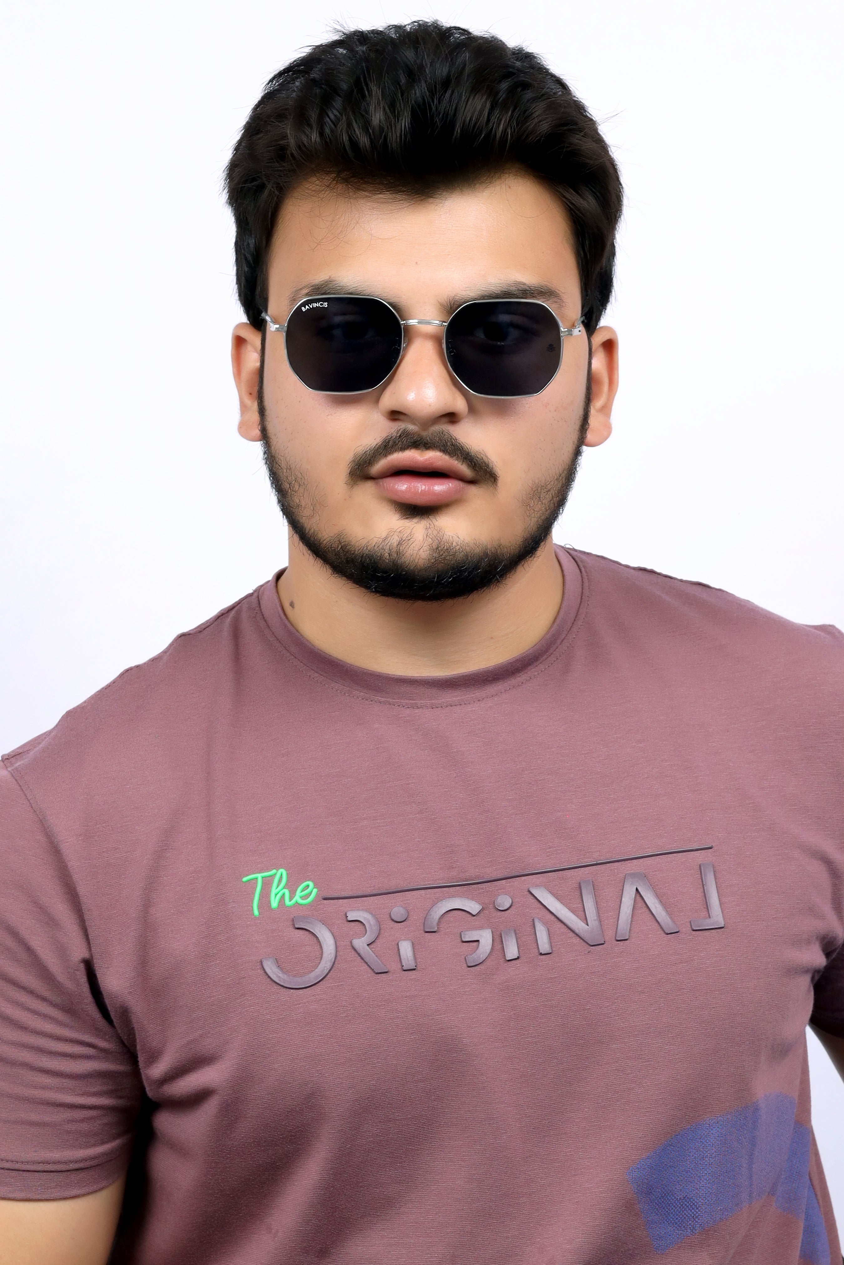 Bavincis Baycan Silver And Black Edition Sunglasses