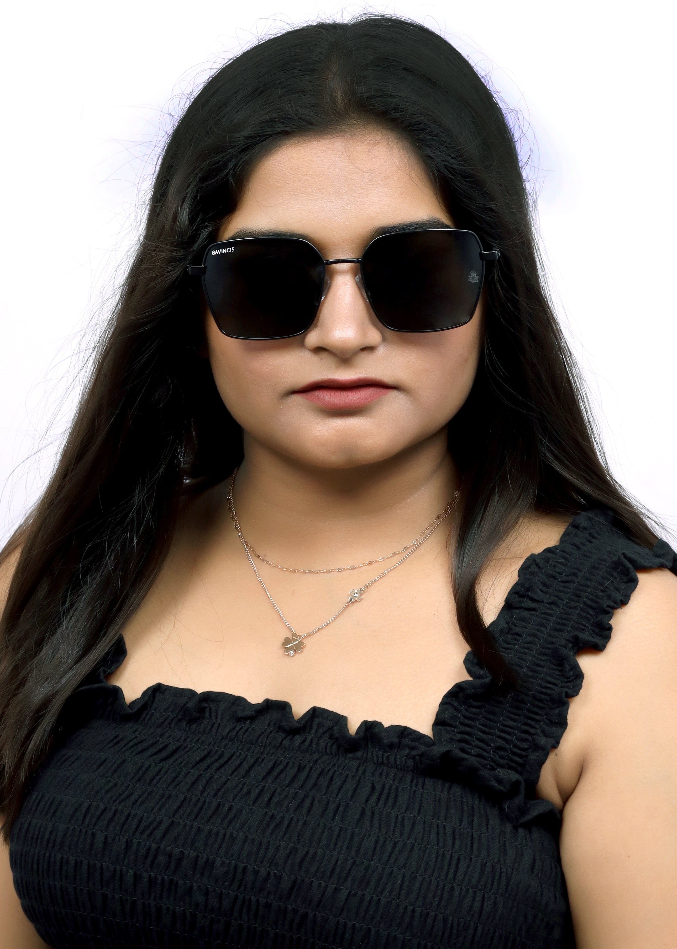 Bavincis The Bond Glossy Black And Black Edition Sunglasses