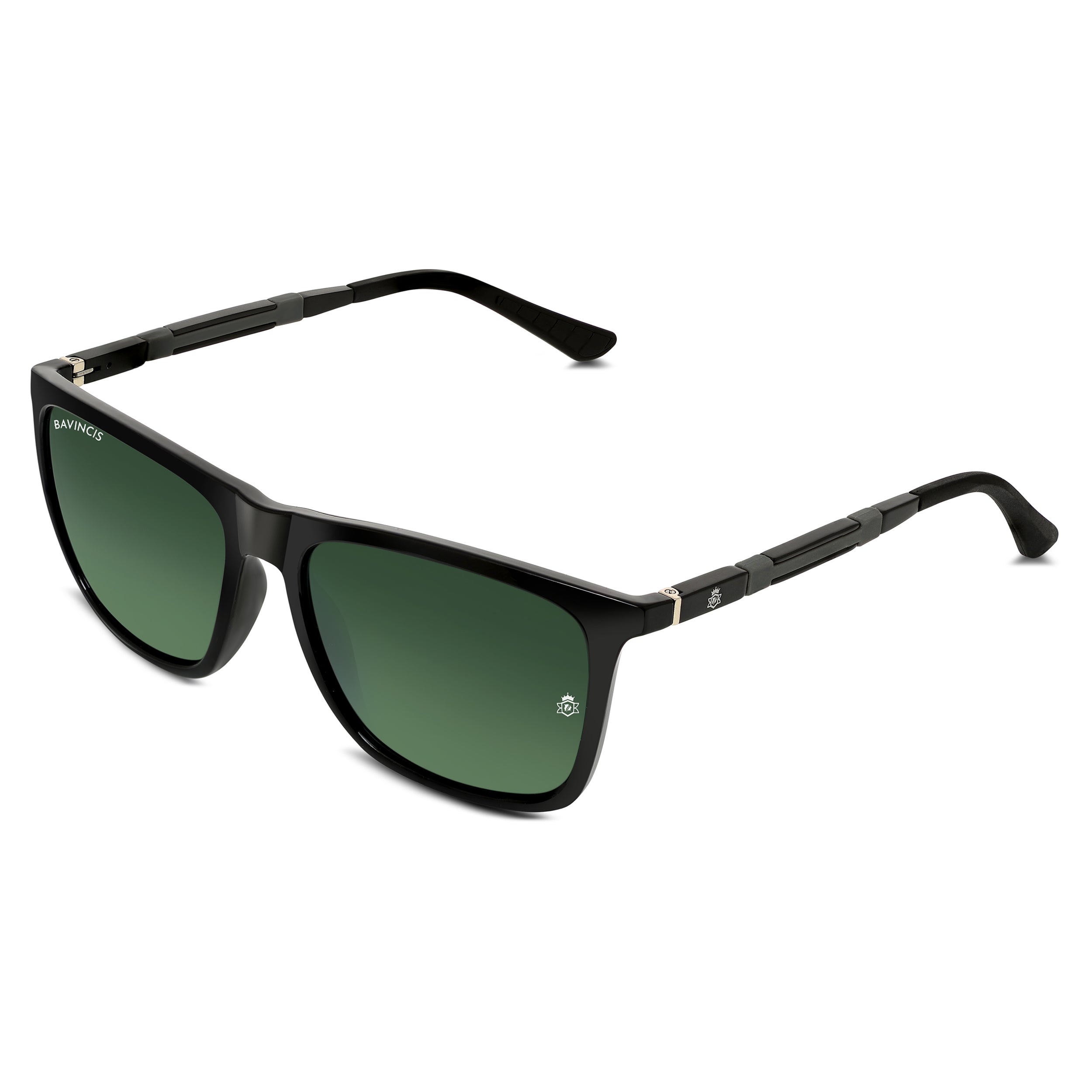 Bavincis Flair Black And Green Edition Sunglasses - BAVINCIS