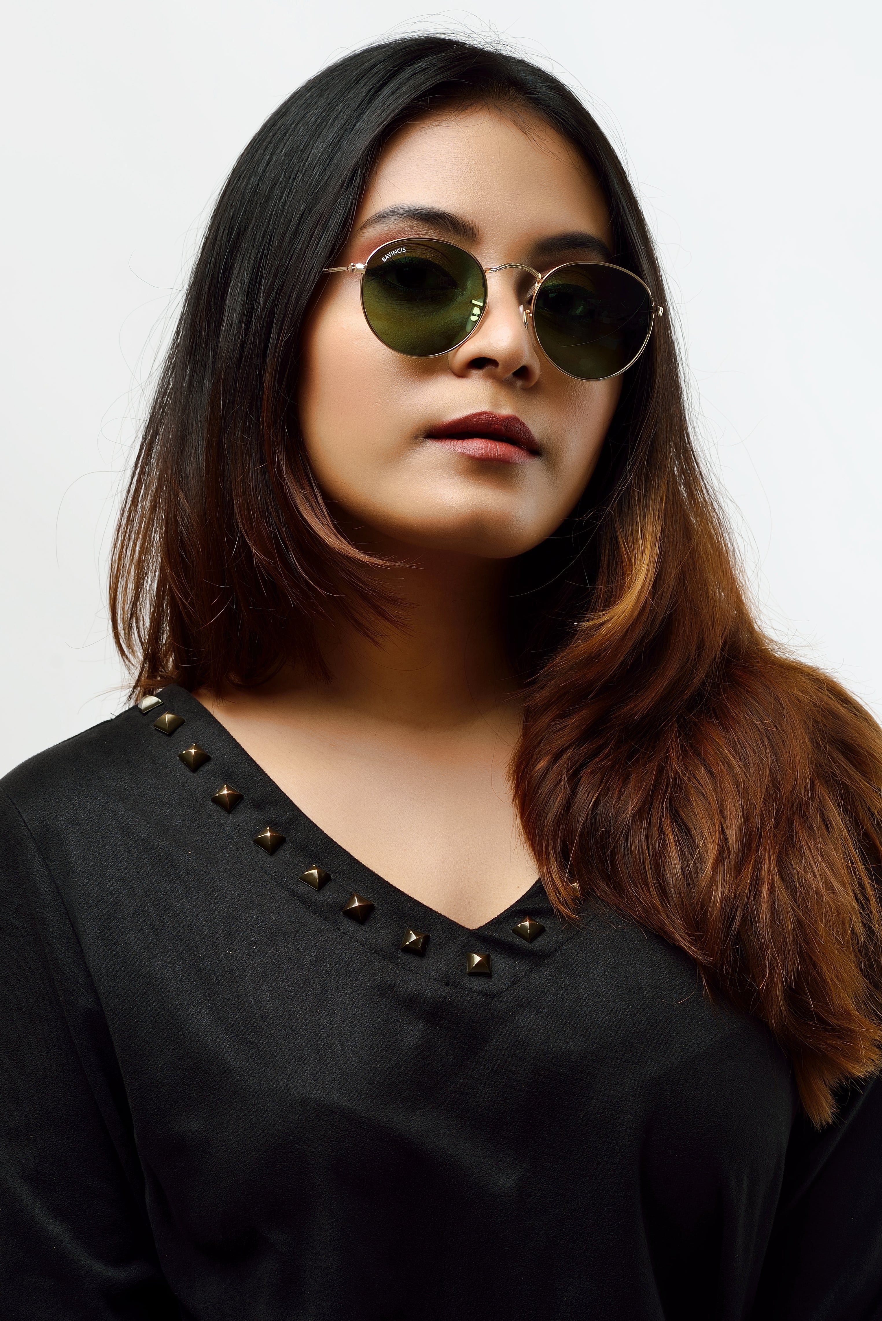 Bavincis Asmara Gold And Green Edition Sunglasses - BAVINCIS