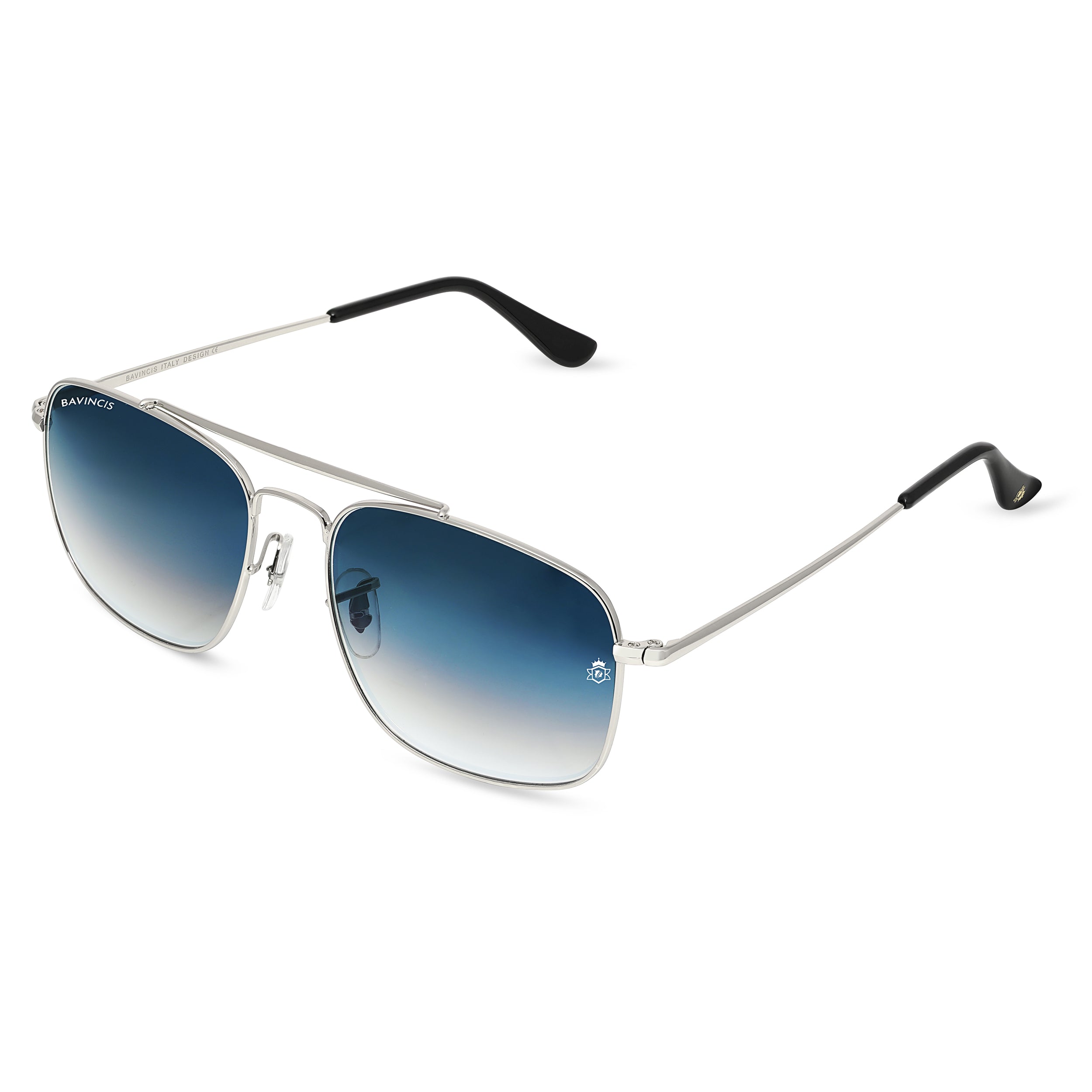 Bavincis Linford Silver And Grey Gradient Edition Sunglasses