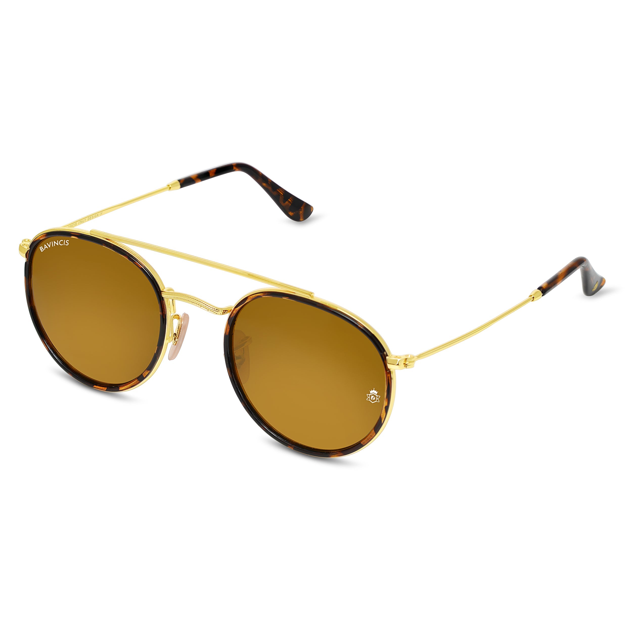 Bavincis Joyce T.Gold And Brown Edition sunglasses - BAVINCIS