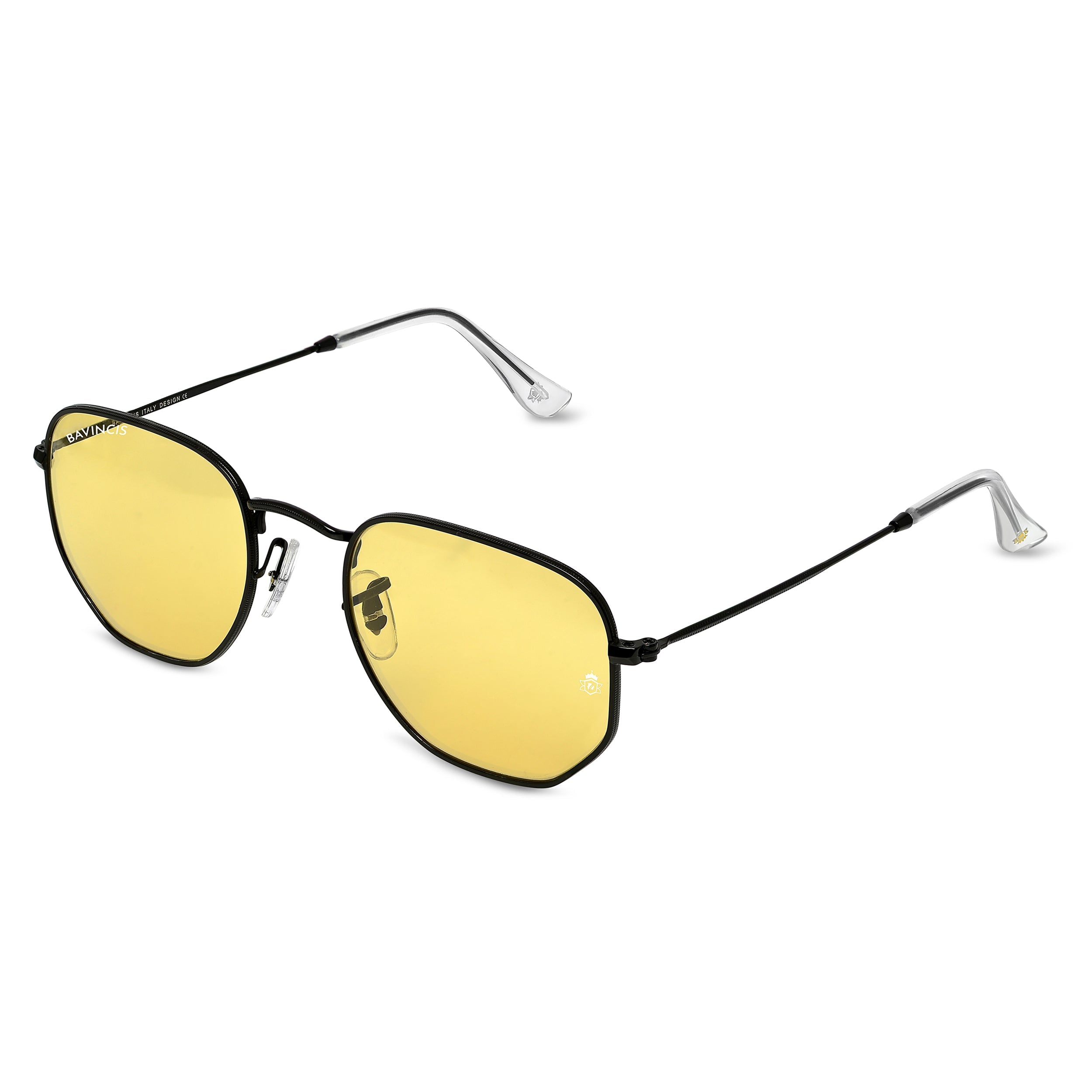 Bavincis Gemini Black And Yellow Edition Sunglasses - BAVINCIS