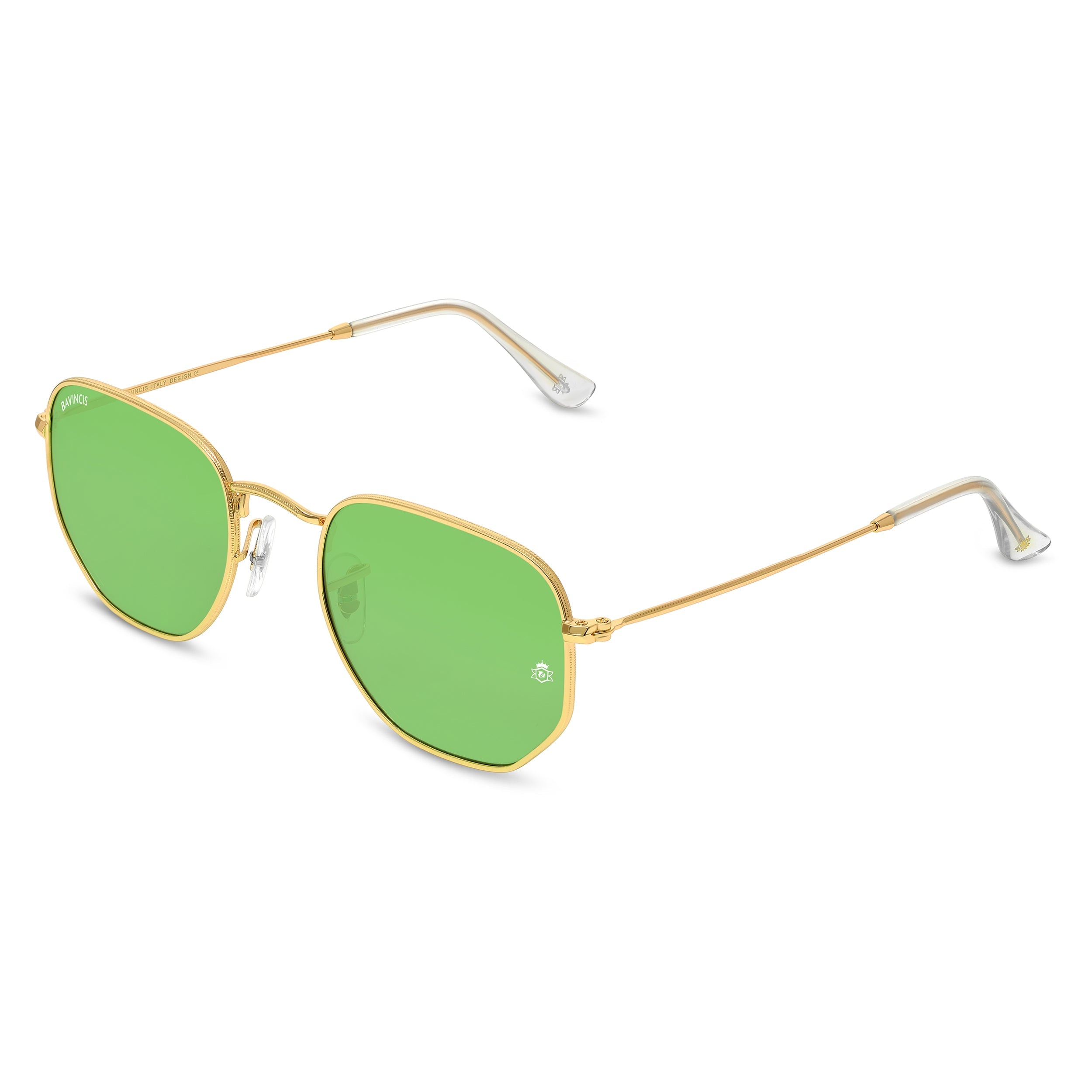 Bavincis Gemini Gold And Green Candy Edition Sunglasses - BAVINCIS