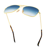 Bavincis Carloz Gold And Blue Gradient Edition Sunglasses