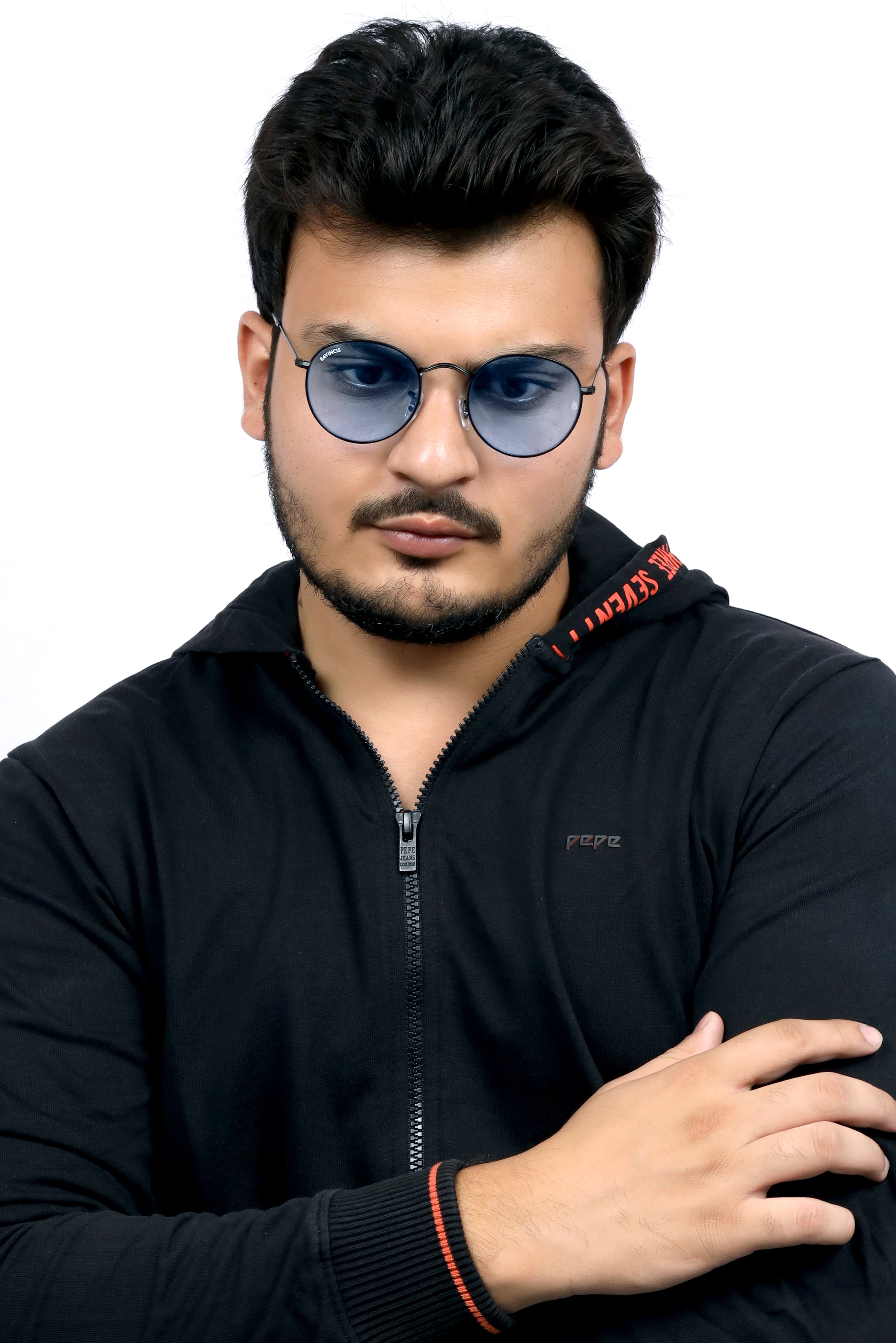 Bavincis Asmara Black And Blue Edition Sunglasses