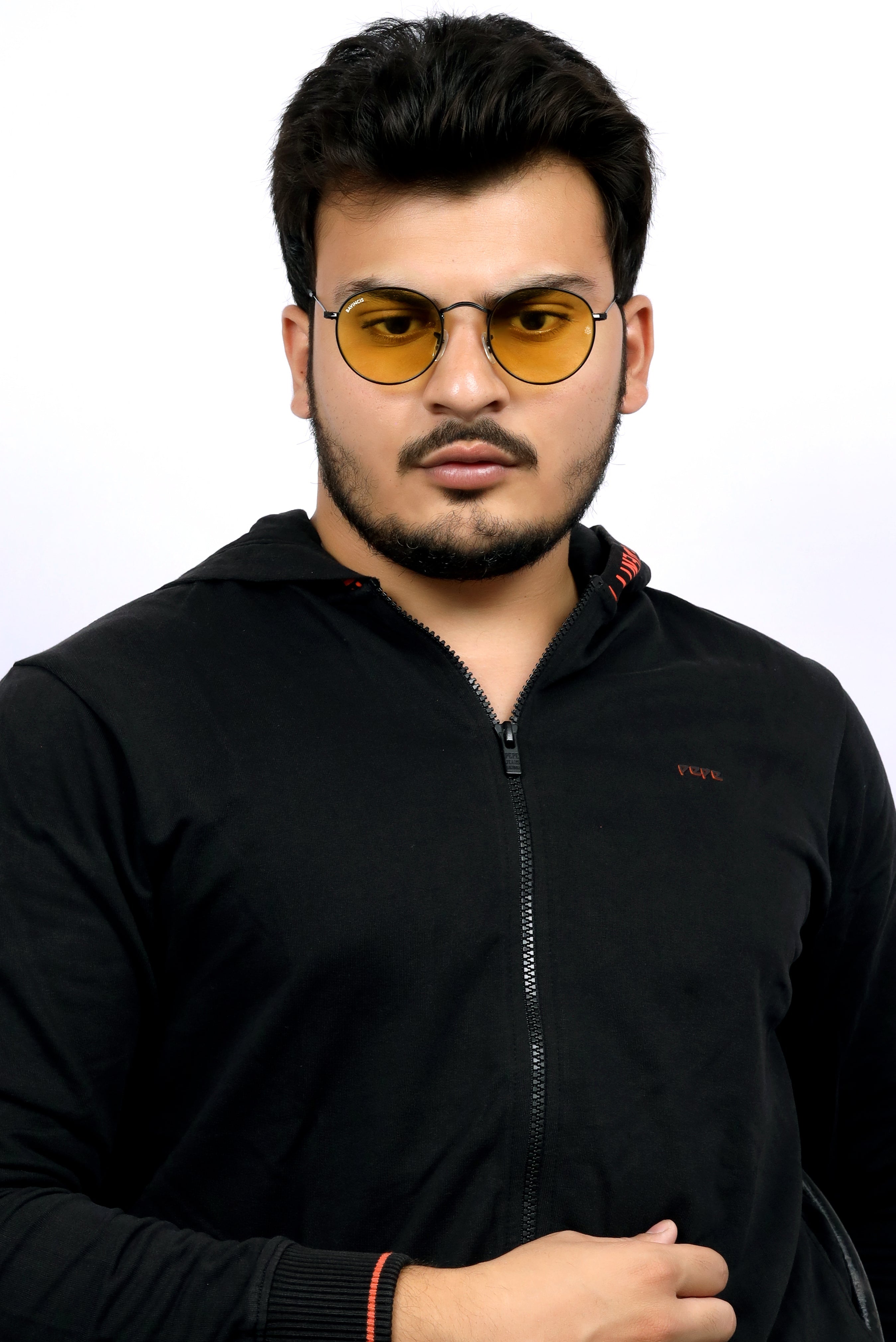 Bavincis Asmara Black And Yellow Edition Sunglasses