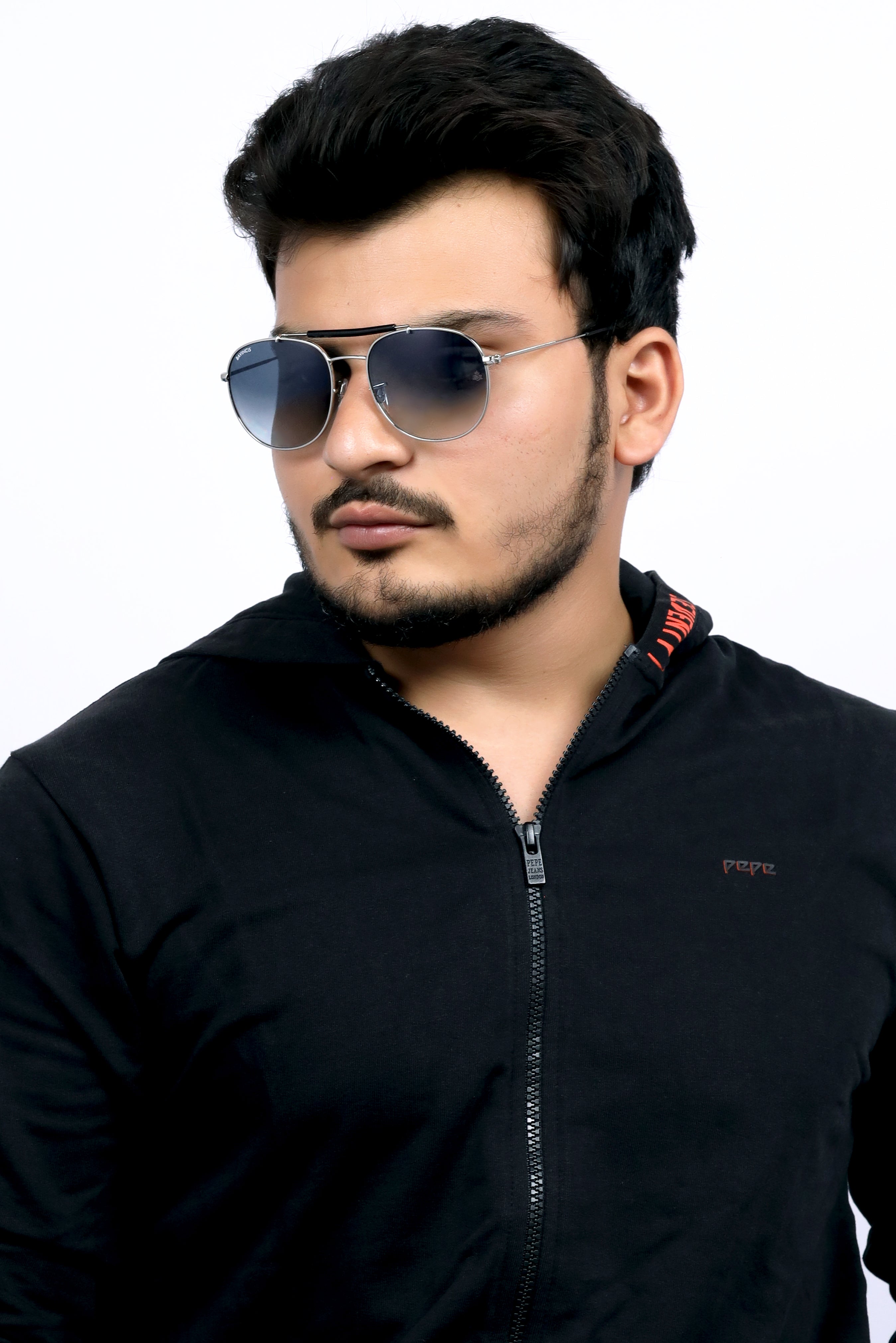 Bavincis Caliber Silver And Grey Gradient Edition sunglasses