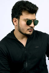 Bavincis Caliber Gold And Green Edition sunglasses