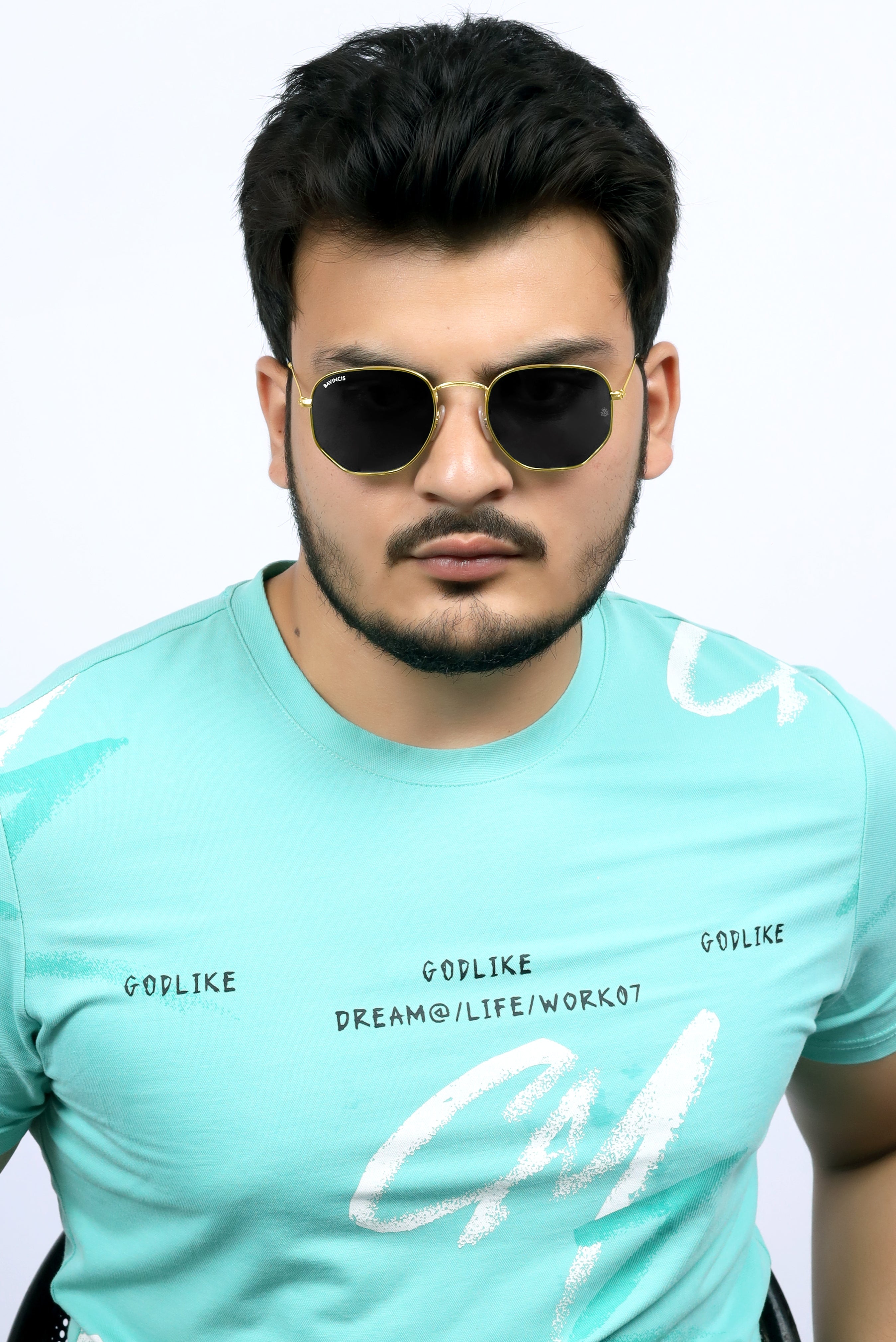 Bavincis Gemini Gold And Black Edition Sunglasses