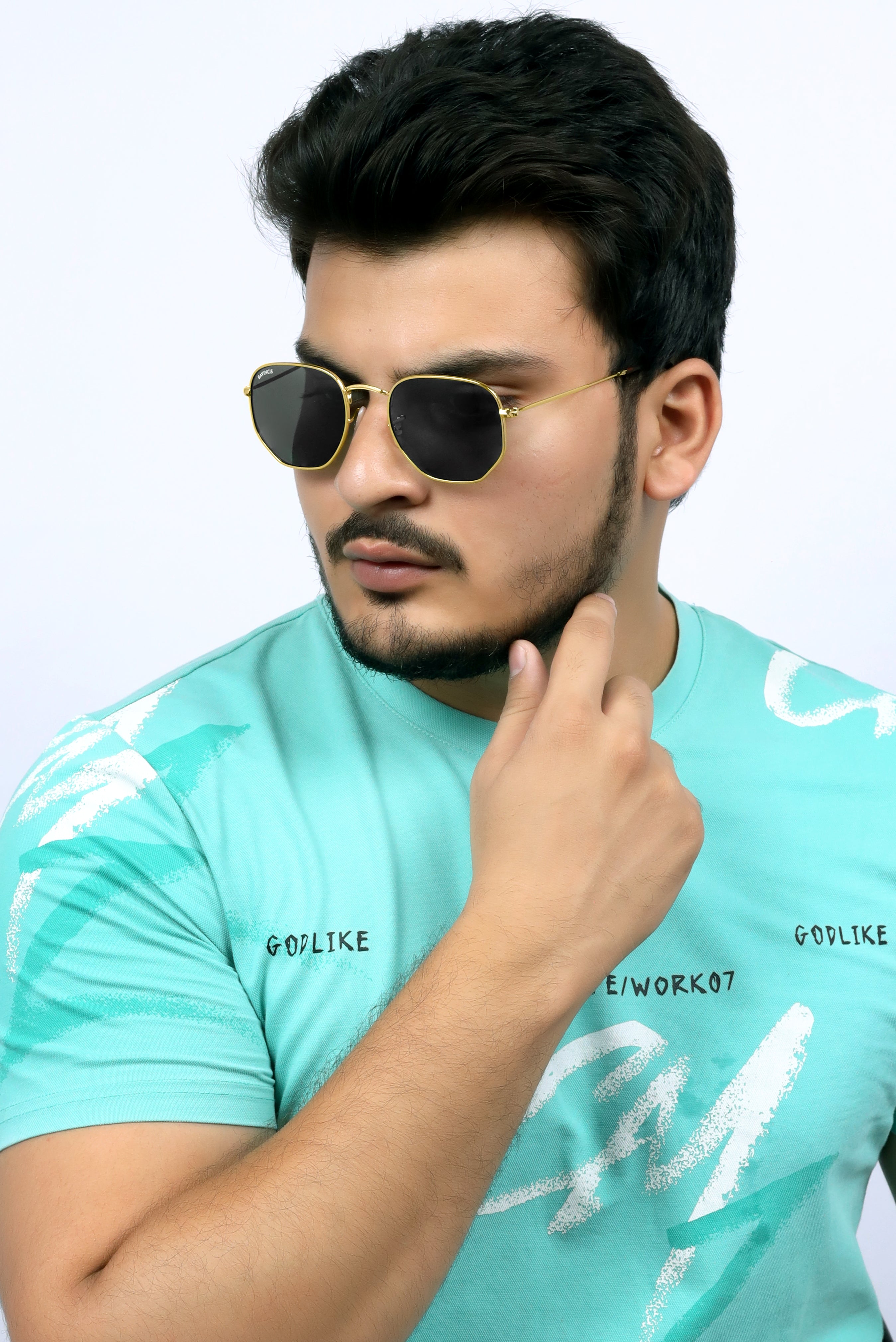 Bavincis Gemini Gold And Black Edition Sunglasses