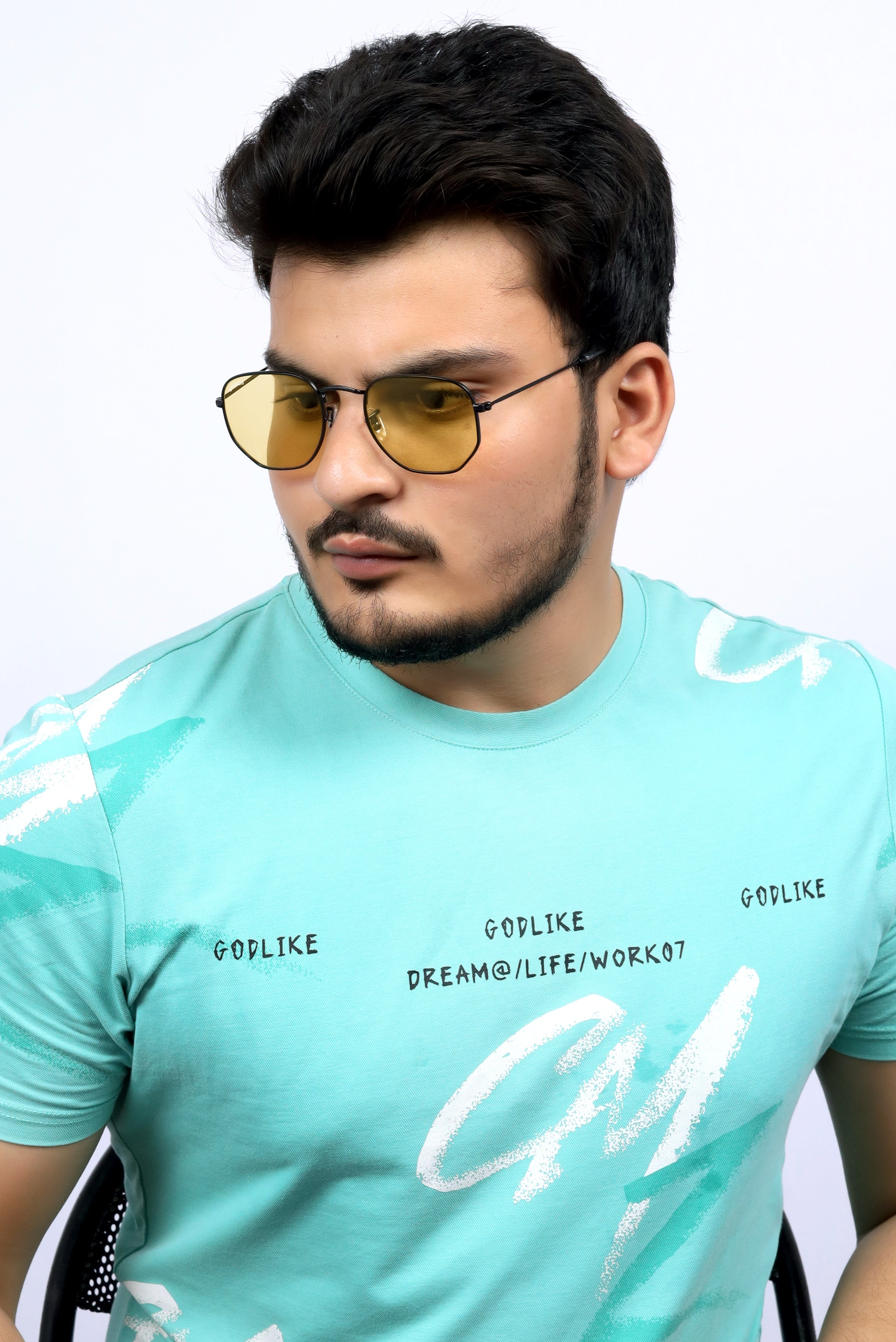 Bavincis Gemini Black And Yellow Edition Sunglasses