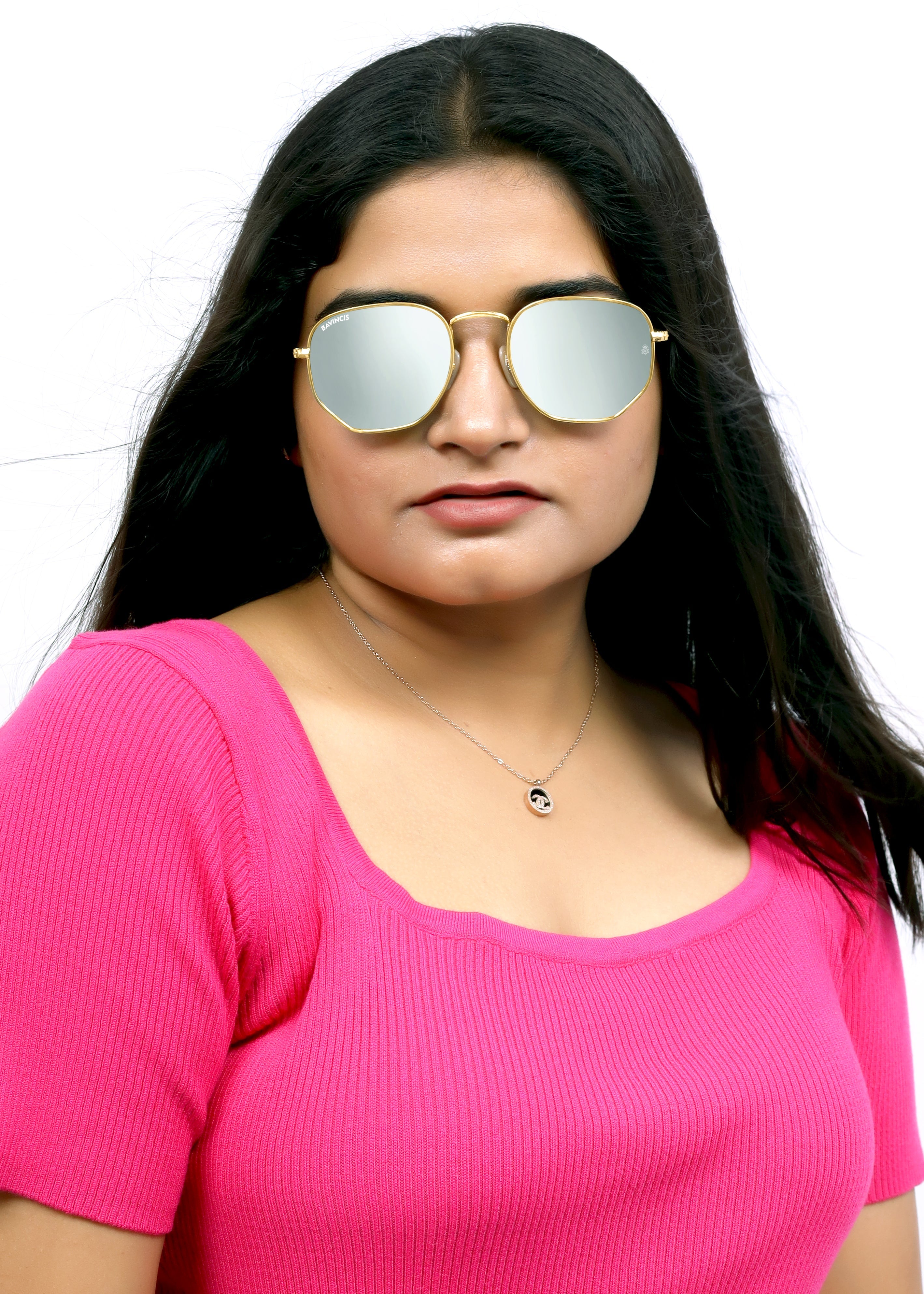 Bavincis Gemini Gold And Silver Mercury Edition Sunglasses