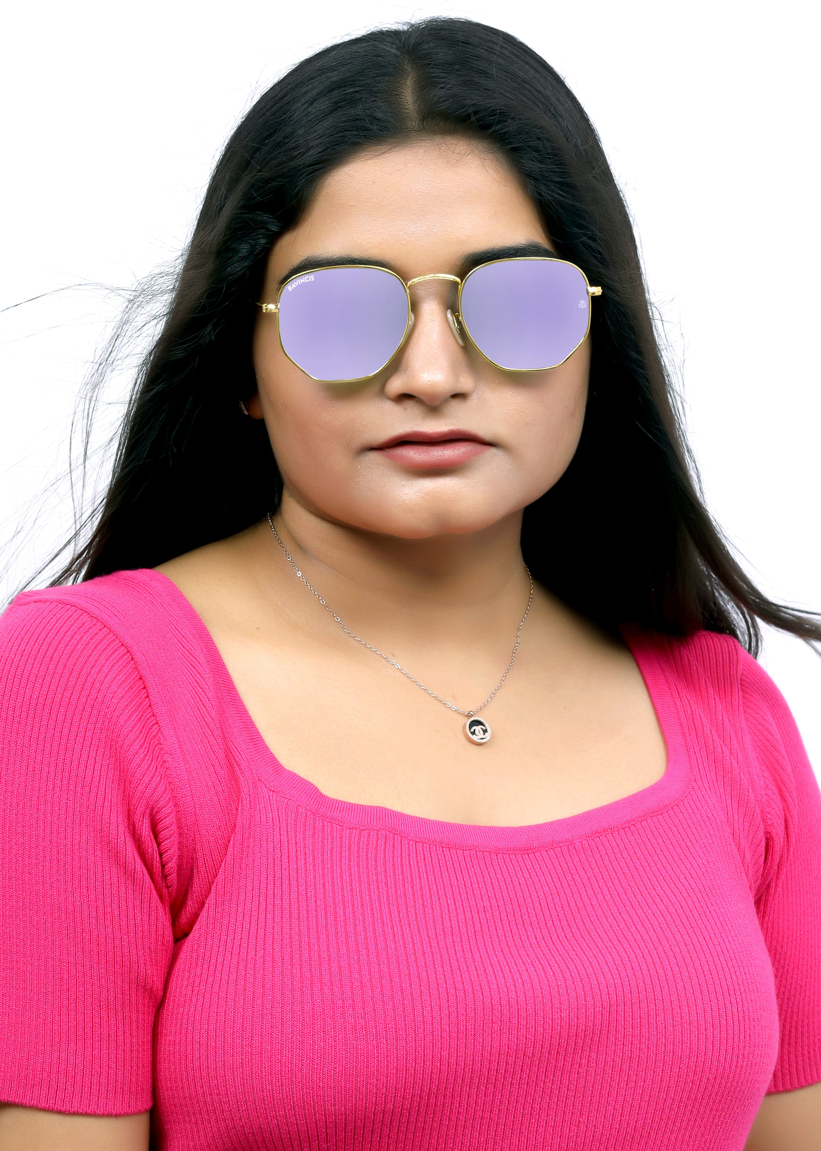 Bavincis Gemini Gold And Violet Edition Sunglasses