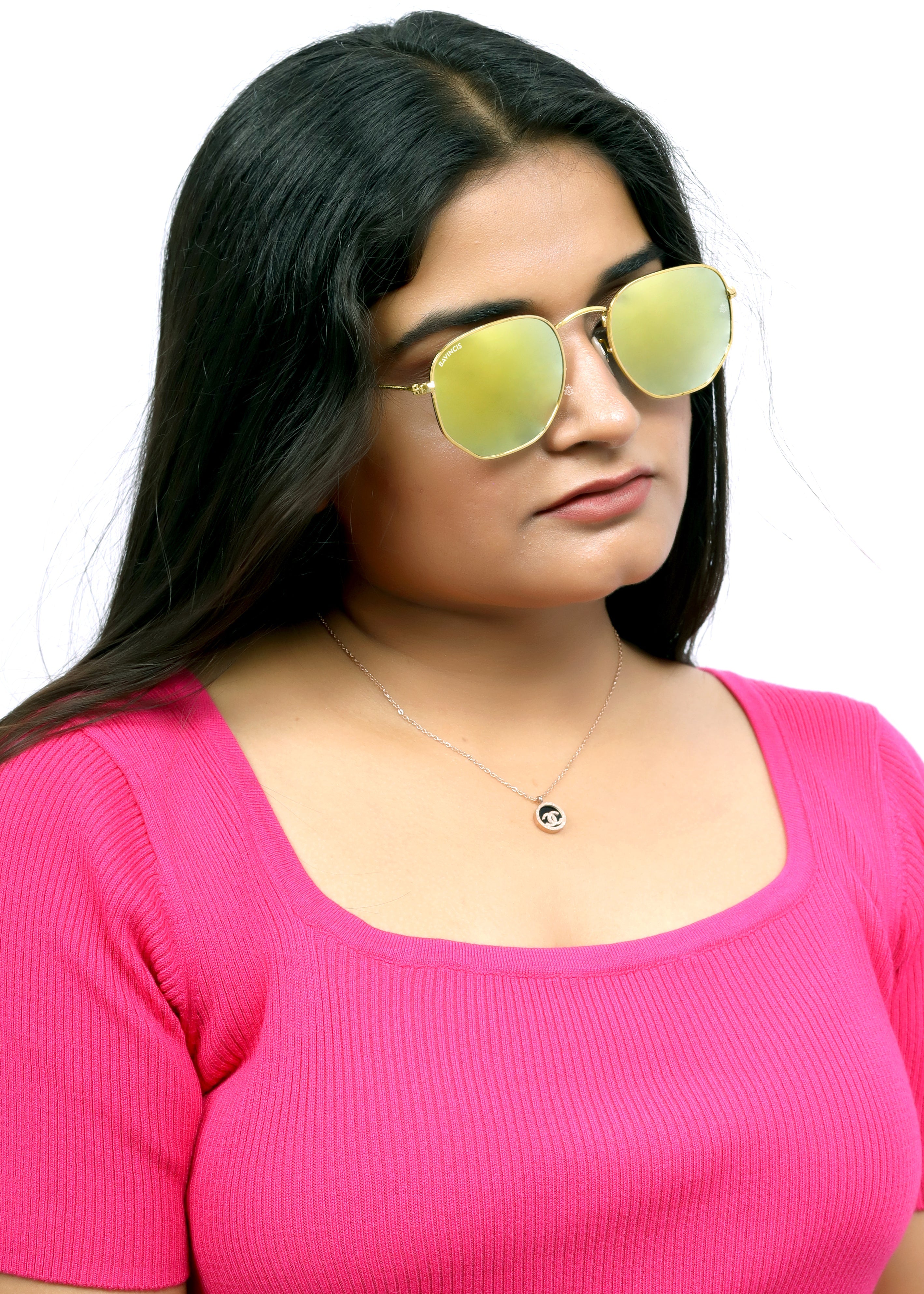 Bavincis Gemini Gold Yellow Mercury Edition Sunglasses