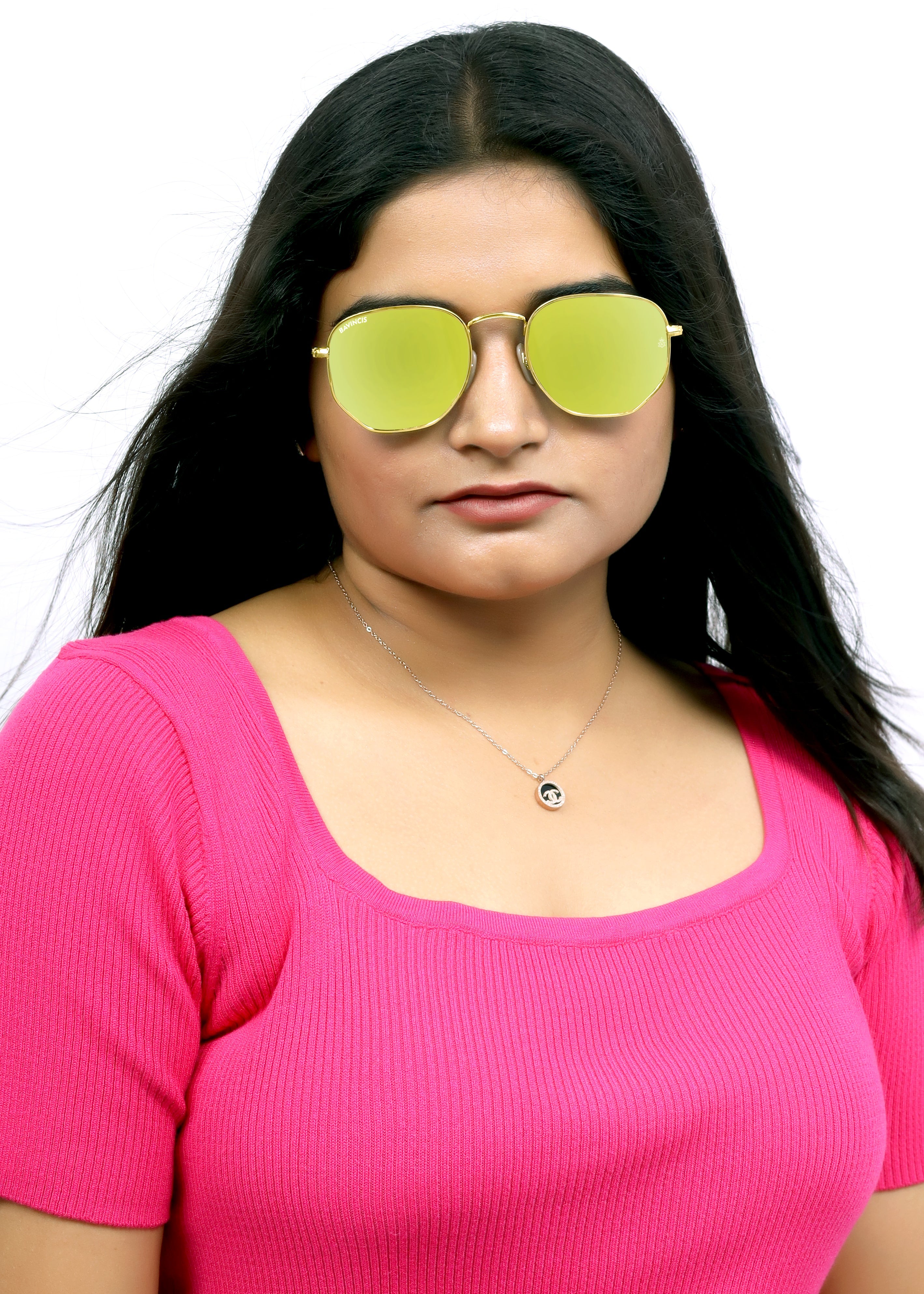 Bavincis Gemini Gold Yellow Mercury Edition Sunglasses