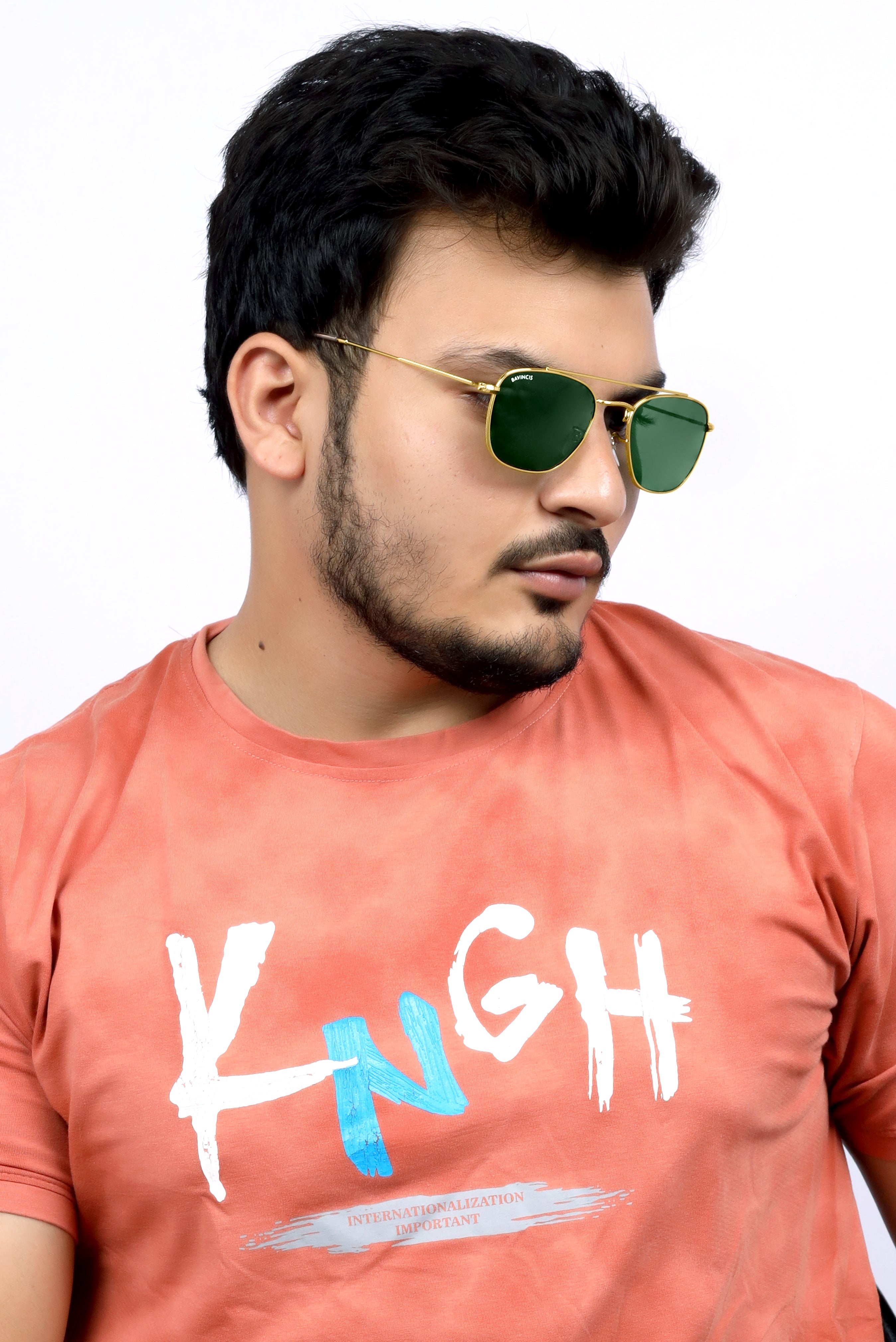 Bavincis Gracia Gold And Green Edition Sunglasses