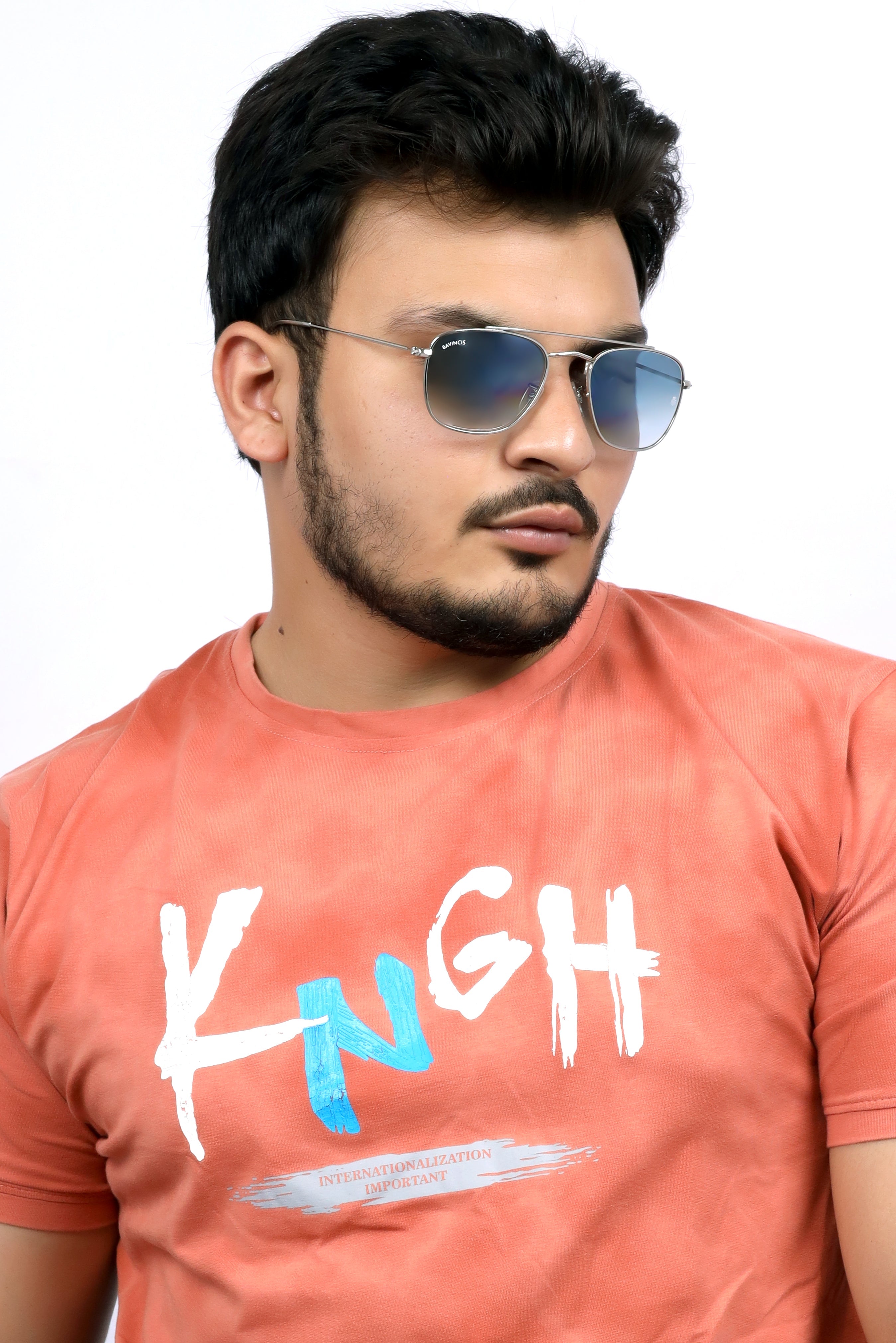 Bavincis Gracia Silver And Grey Gradient Edition Sunglasses