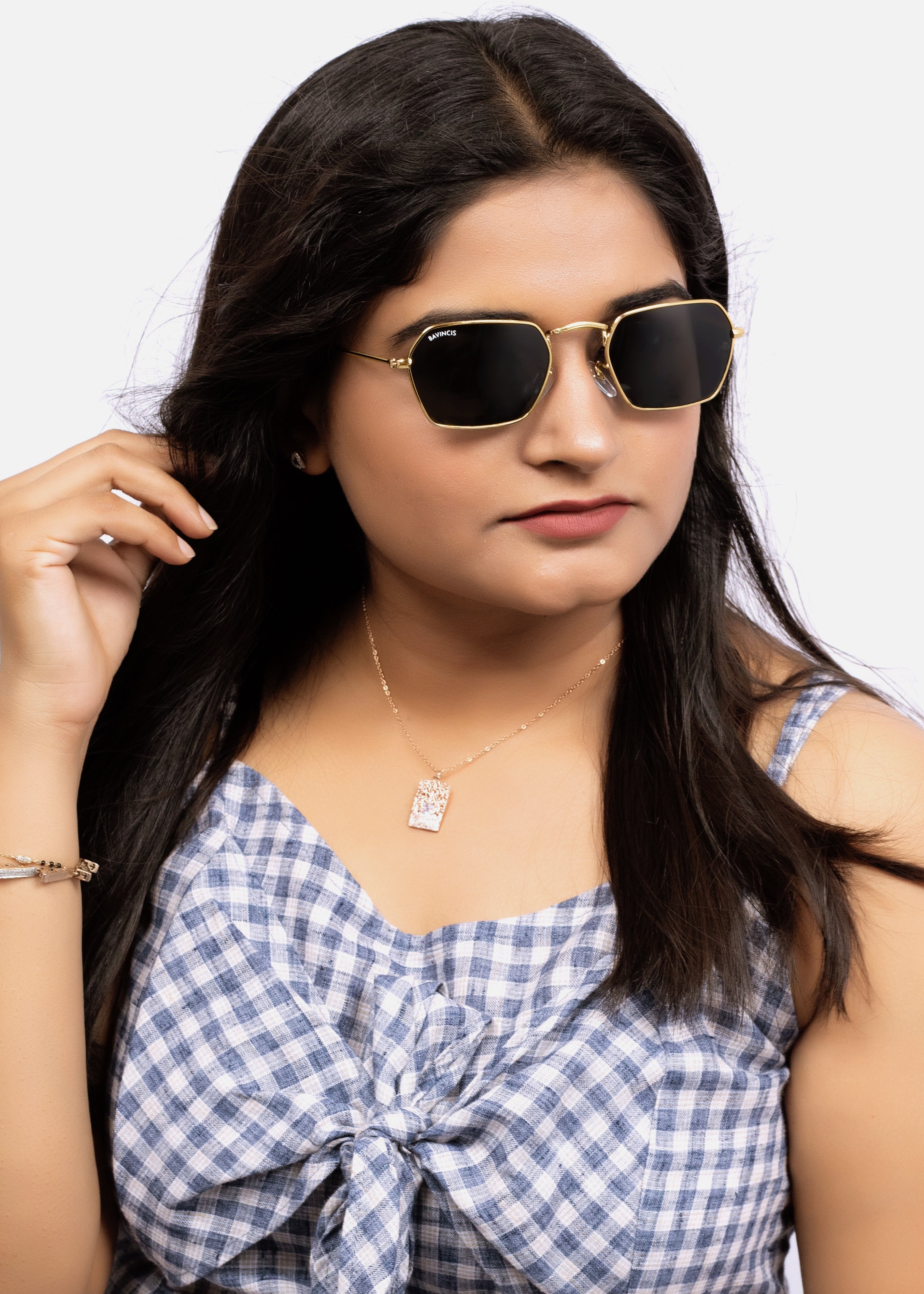 Bavincis Delight Gold And Black Edition Sunglasses