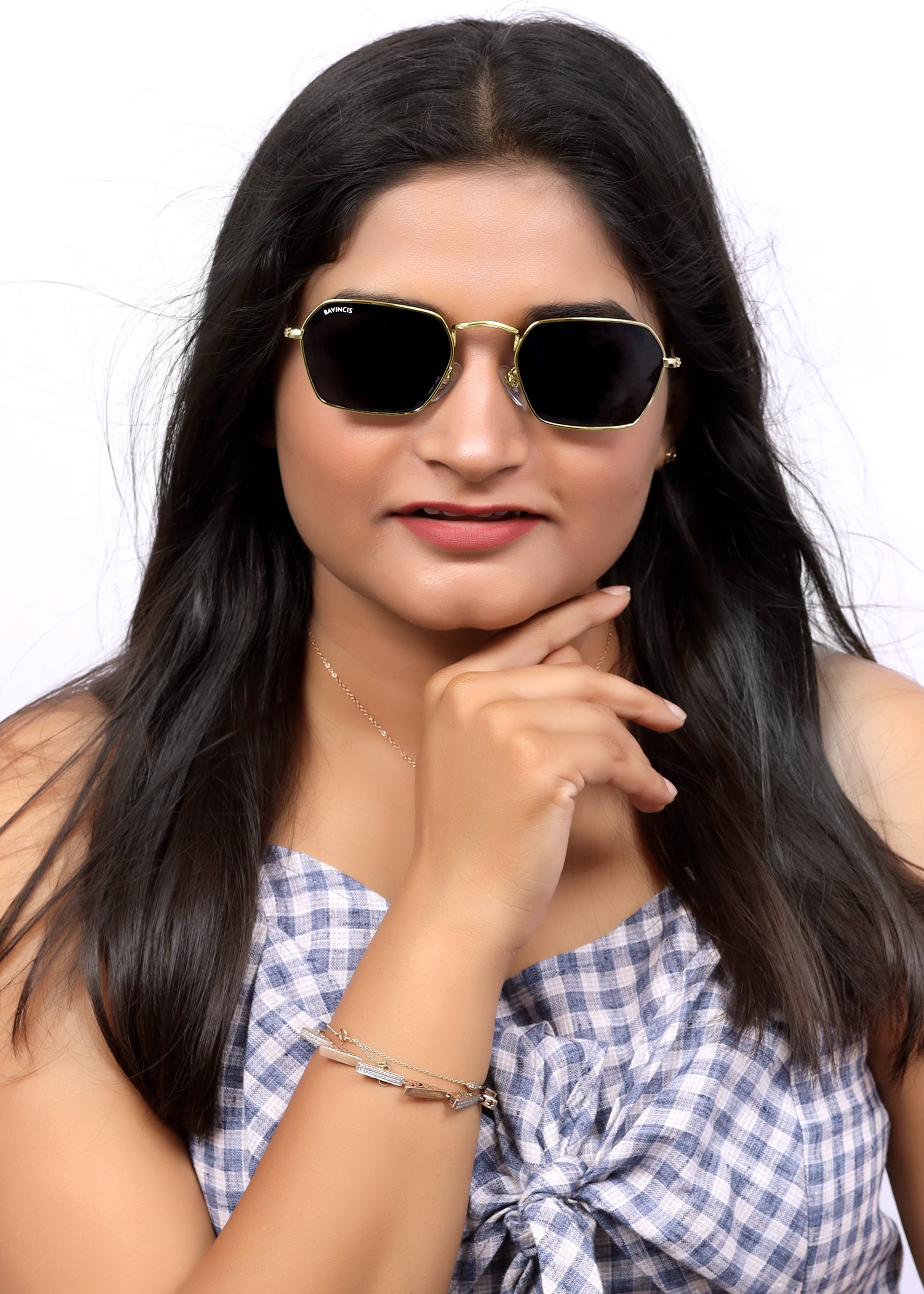 Bavincis Delight Gold And Black Edition Sunglasses