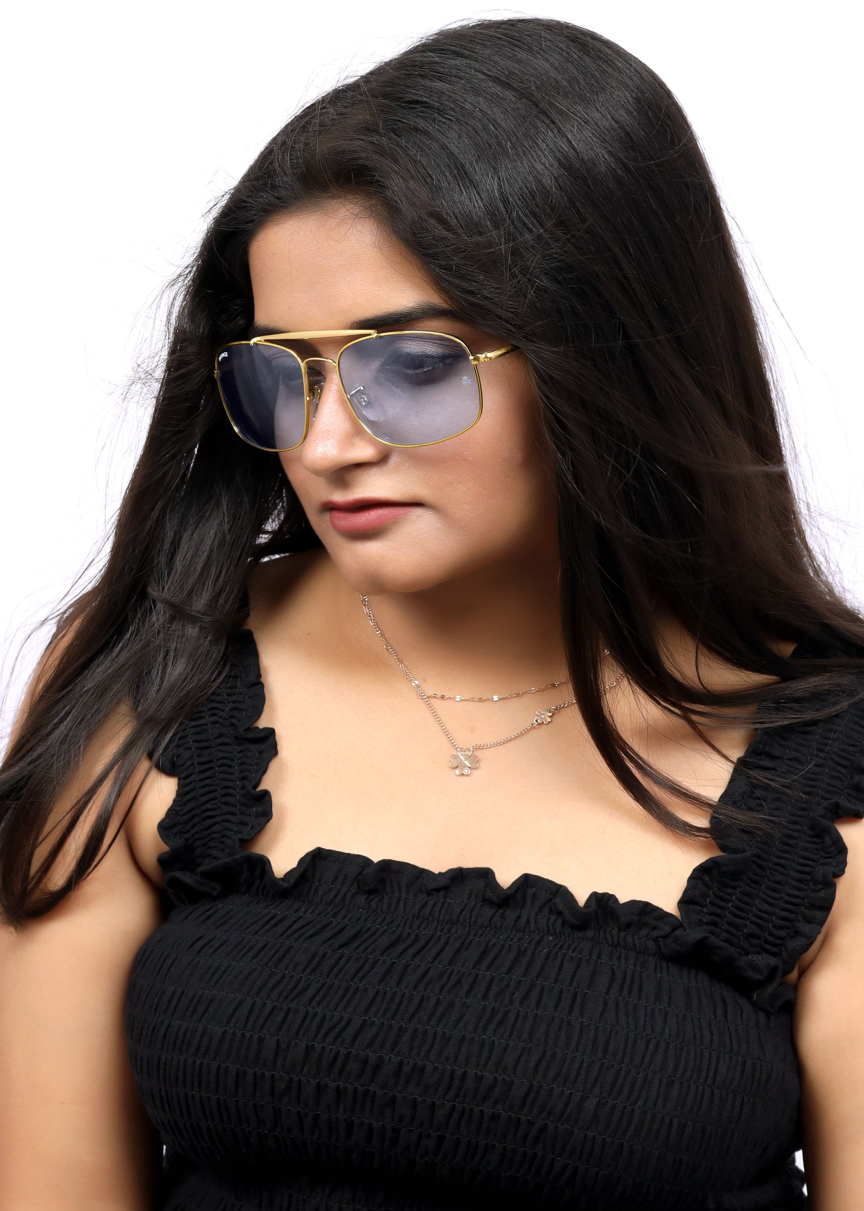 Bavincis Linford Gold And Classic Blue Edition Sunglasses