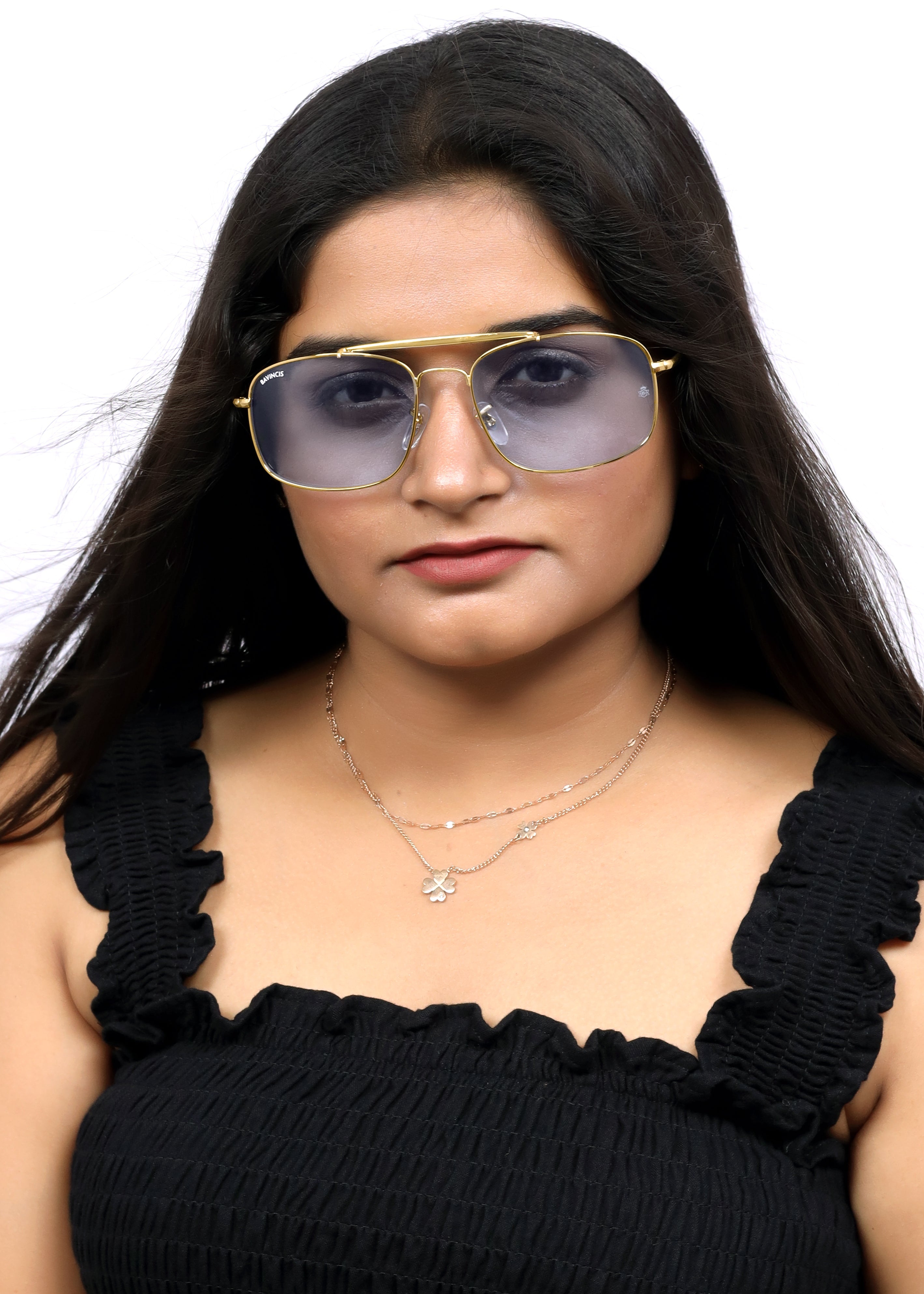 Bavincis Linford Gold And Classic Blue Edition Sunglasses