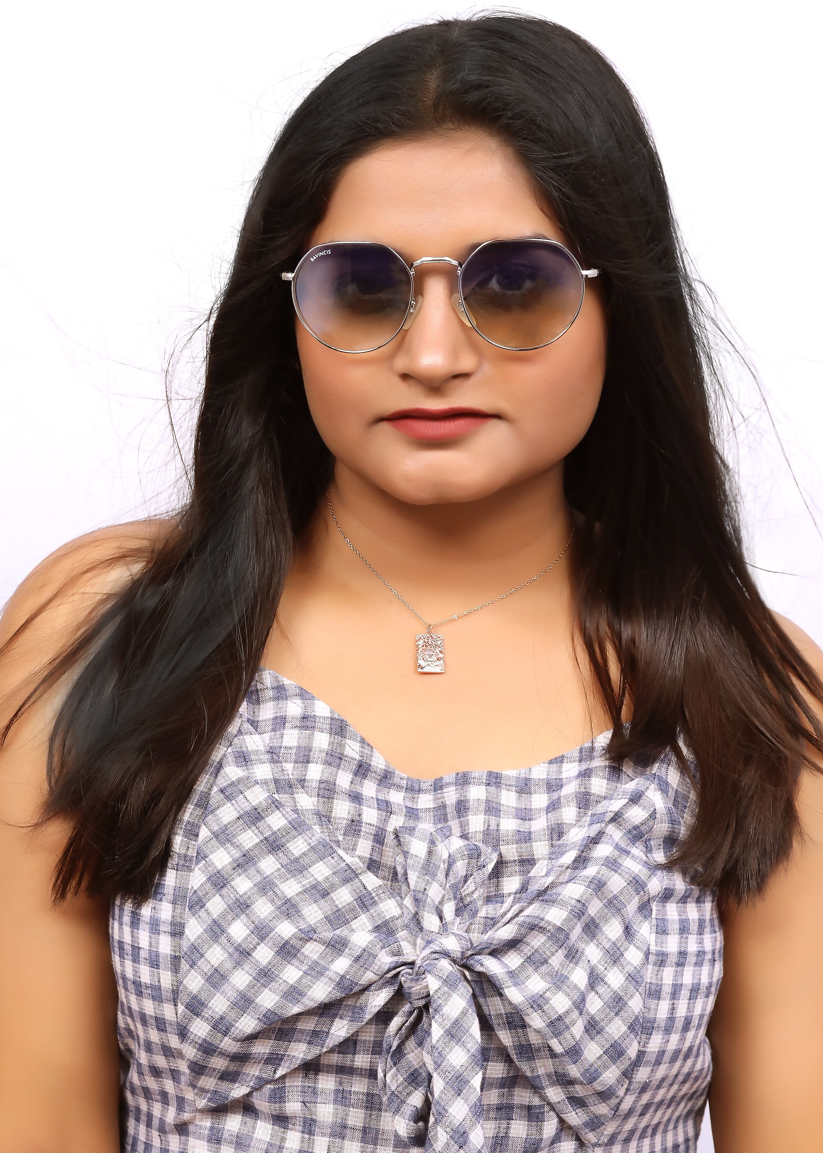 Bavincis Cooper Silver And Gray Brown Gradient Edition Sunglasses