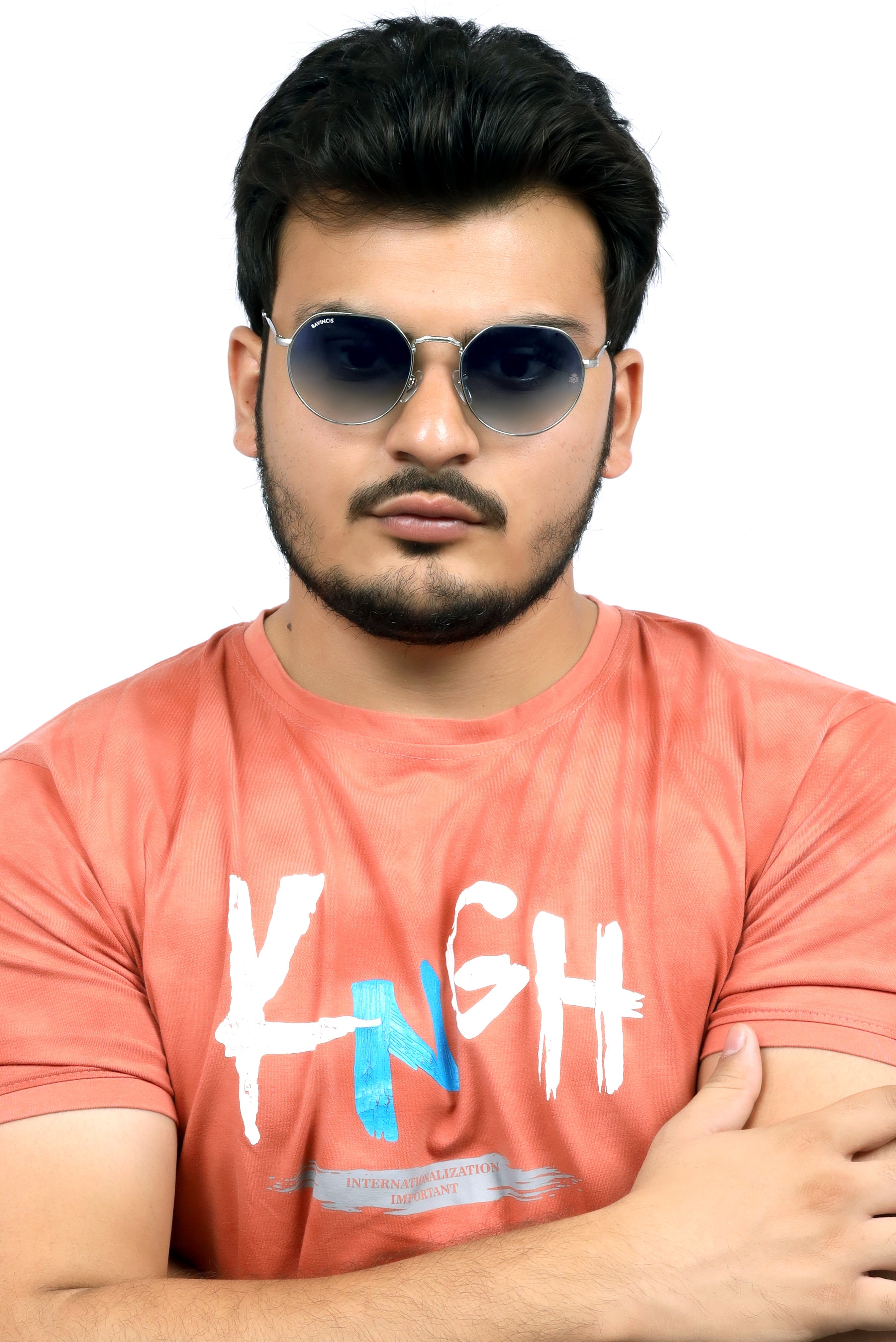 Bavincis Cooper Silver And Grey Gradient Edition Sunglasses