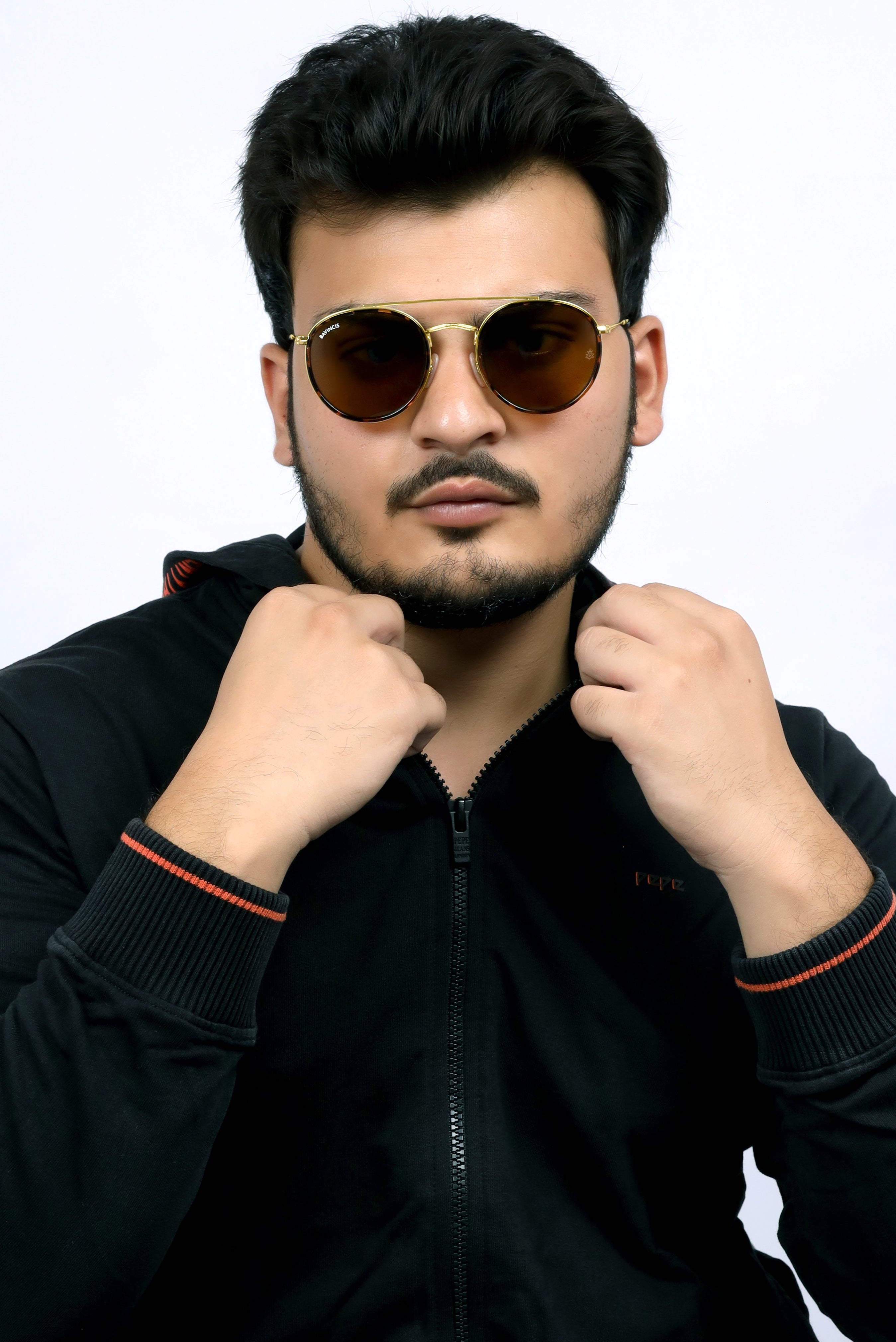 Bavincis Joyce T.Gold And Brown Edition sunglasses