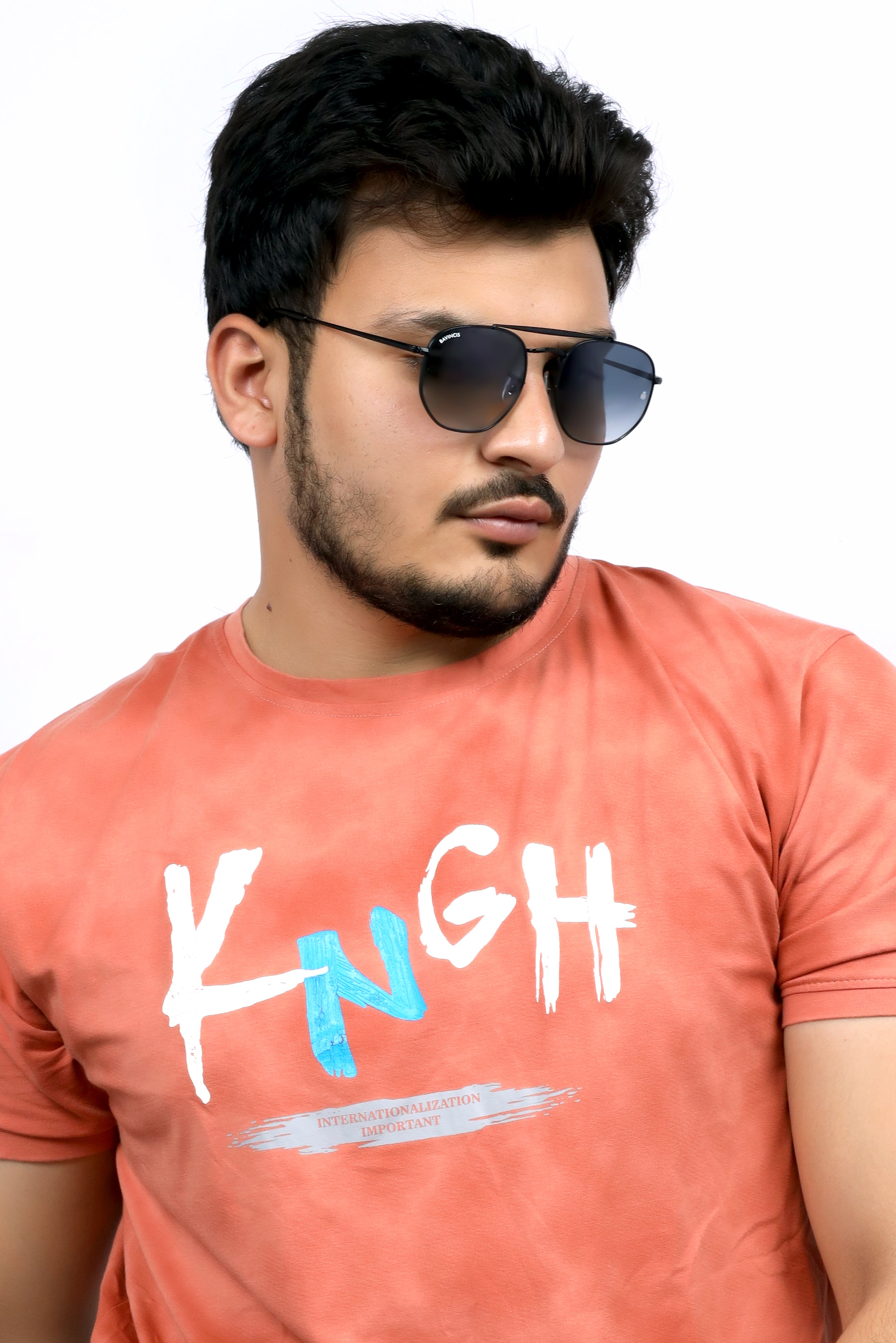 Bavincis Sparkle Black And Grey Gradient Edition Sunglasses