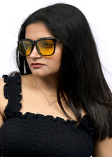 Bavincis Flair Black And Yellow Edition Sunglasses