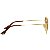Bavincis Asmara Gold And Brown Gradient Edition Sunglasses