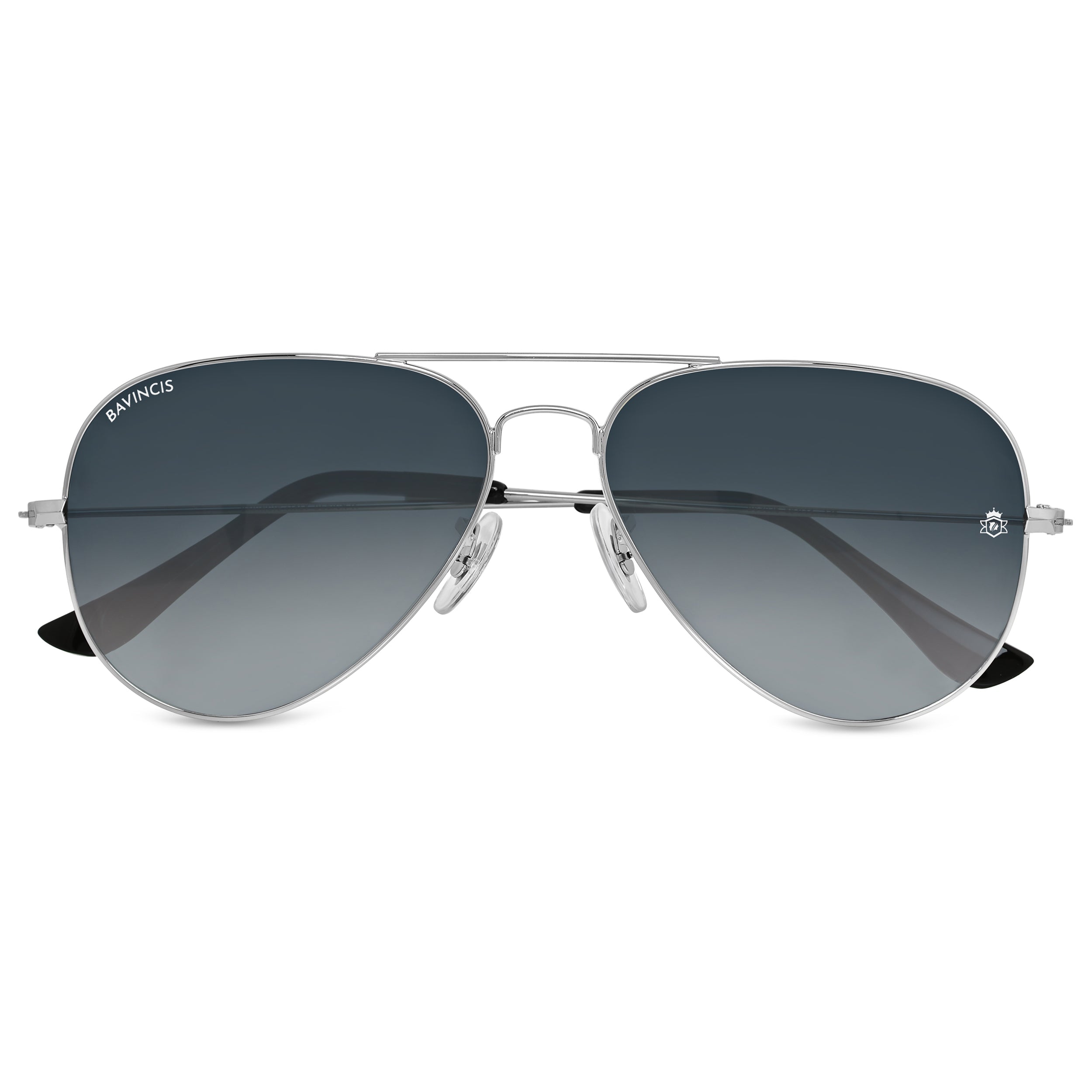 Bavincis Tommy Silver And Gray Gradient Edition Sunglasses