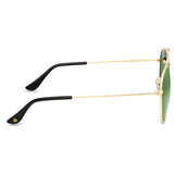 Bavincis Caliber Gold And Green Edition sunglasses - BAVINCIS