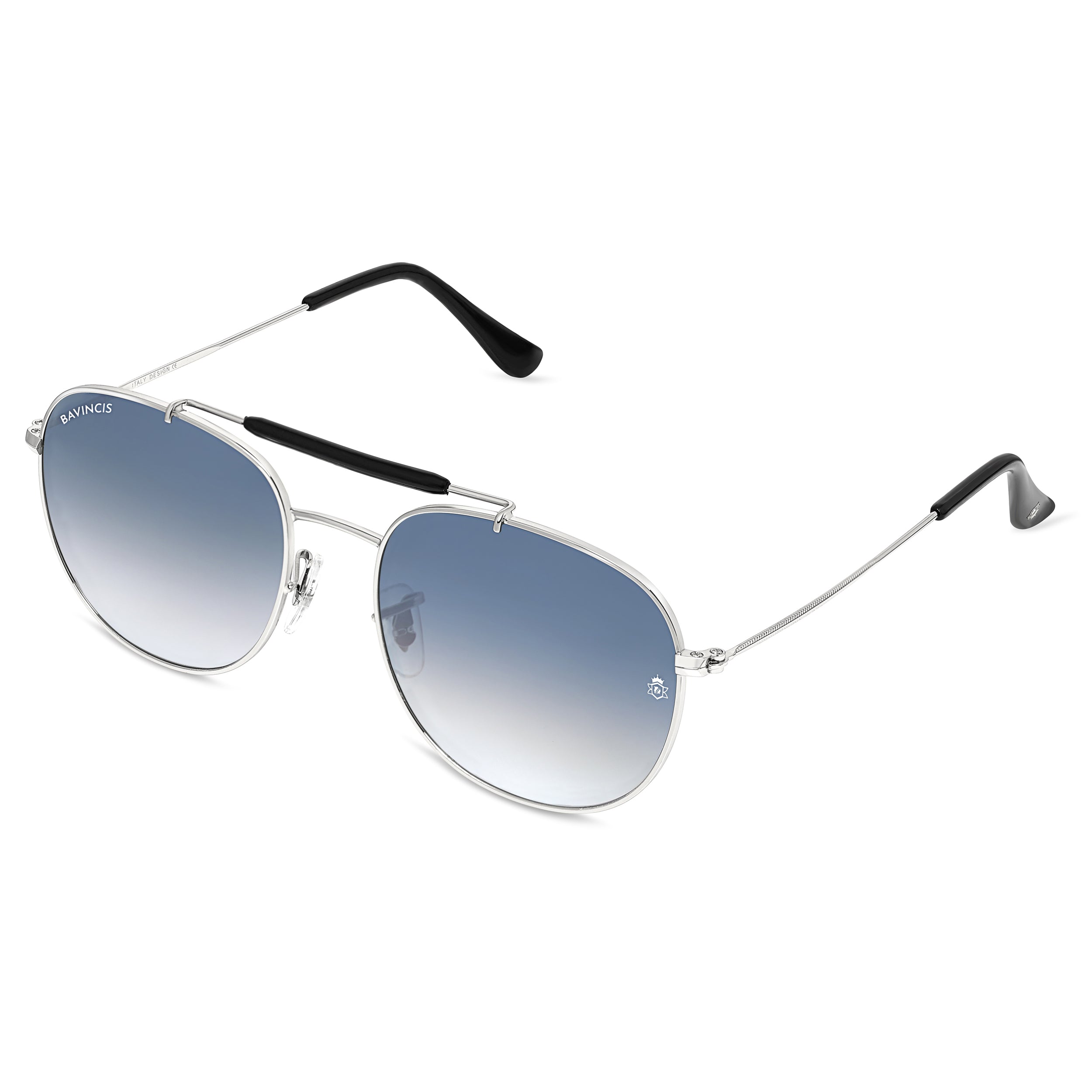 Bavincis Caliber Silver And Grey Gradient Edition sunglasses