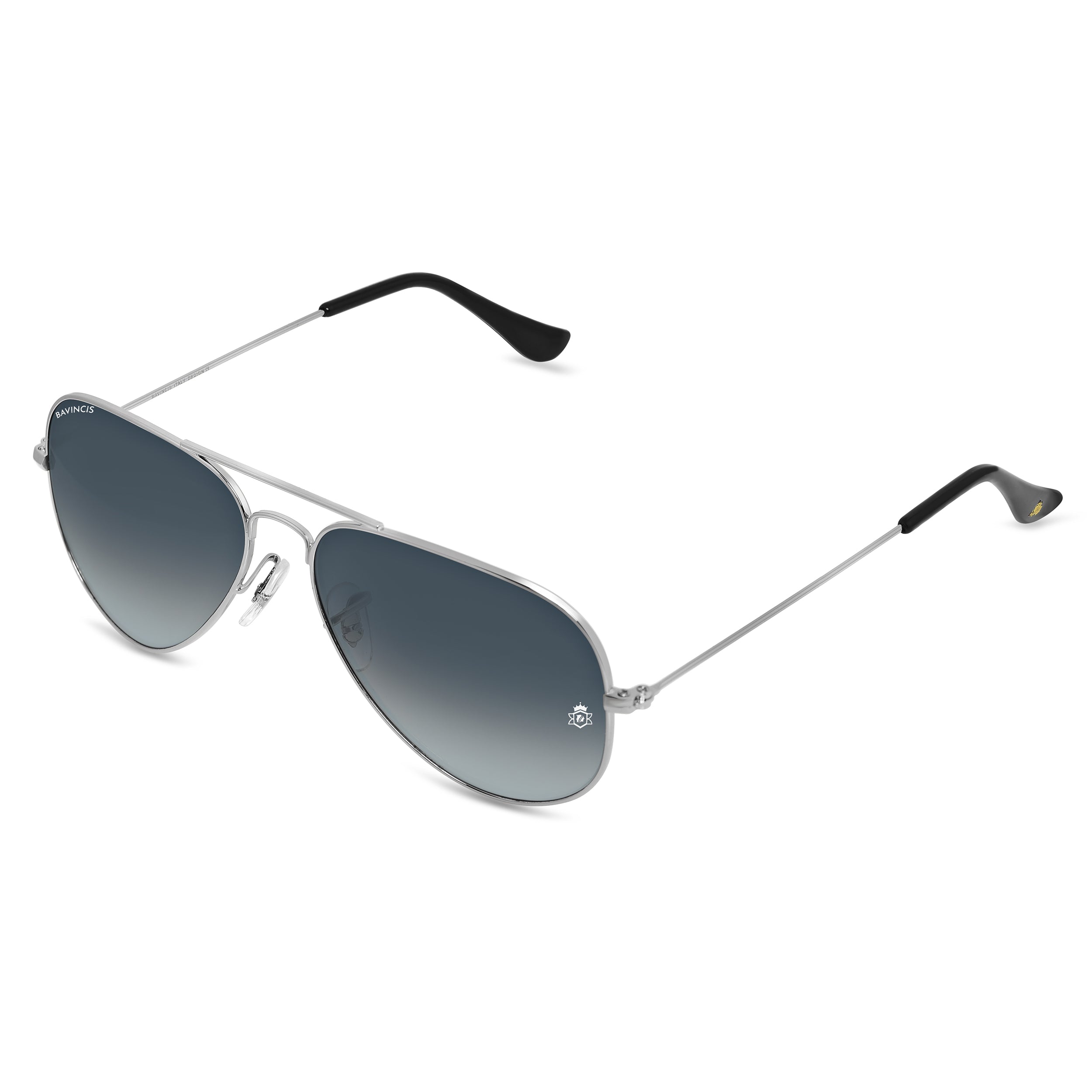 Bavincis Tommy Silver And Gray Gradient Edition Sunglasses