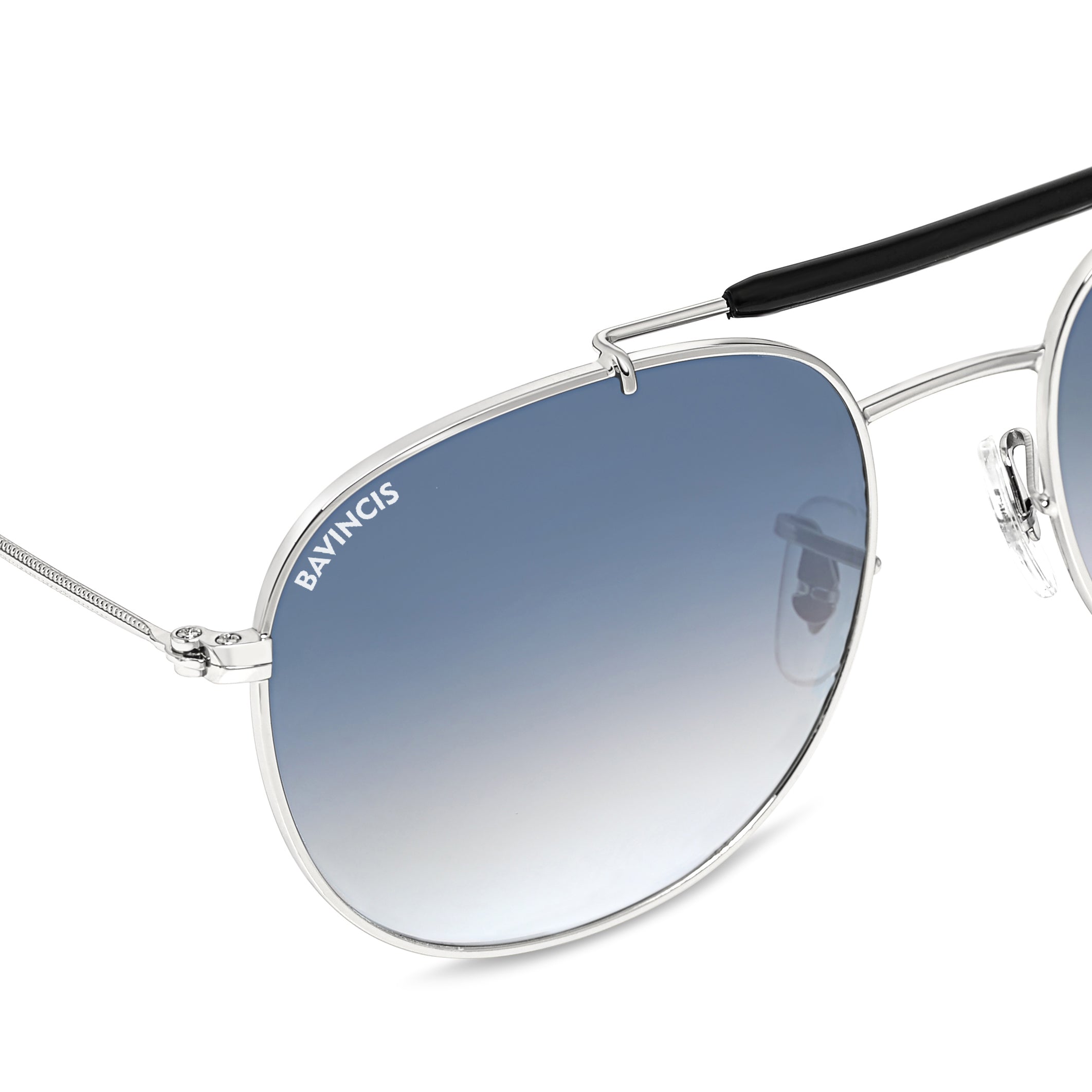 Bavincis Caliber Silver And Grey Gradient Edition sunglasses
