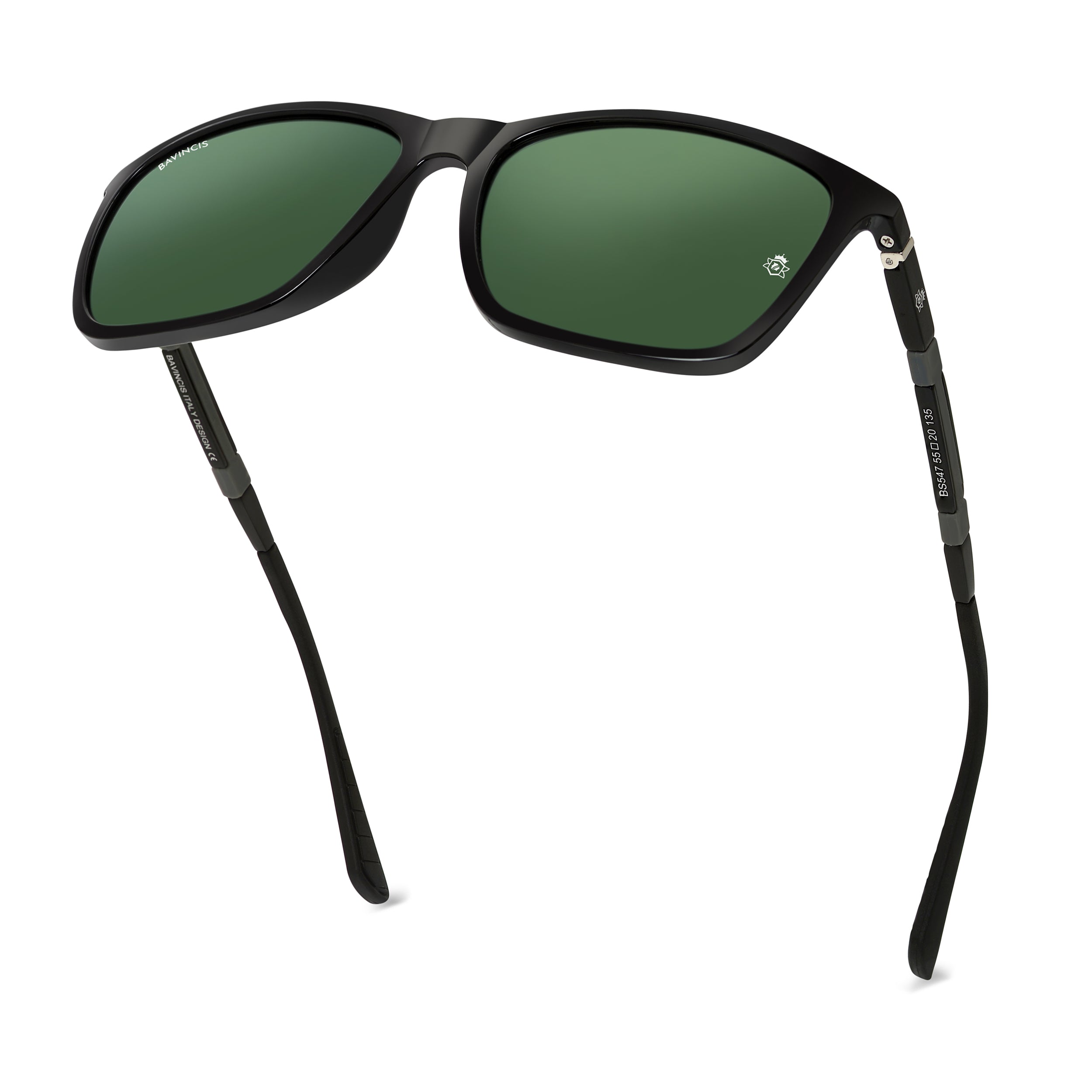 Bavincis Flair Black And Green Edition Sunglasses - BAVINCIS