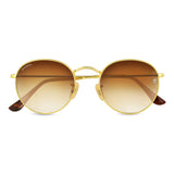 Bavincis Asmara Gold And Brown Gradient Edition Sunglasses