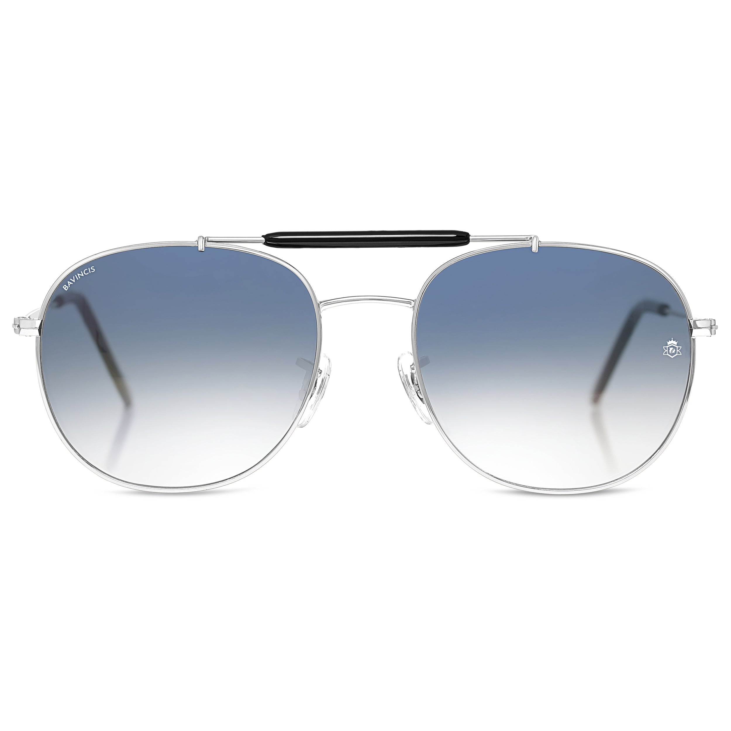 Bavincis Caliber Silver And Grey Gradient Edition sunglasses