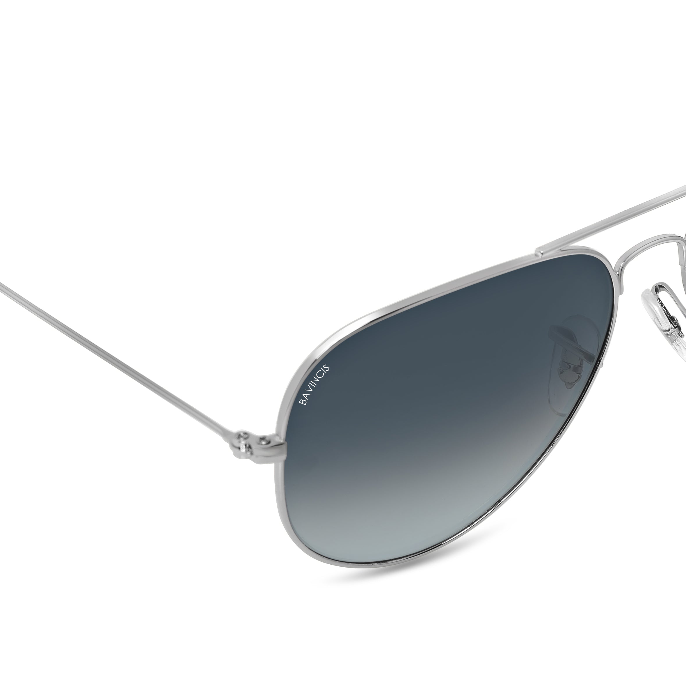 Bavincis Tommy Silver And Gray Gradient Edition Sunglasses