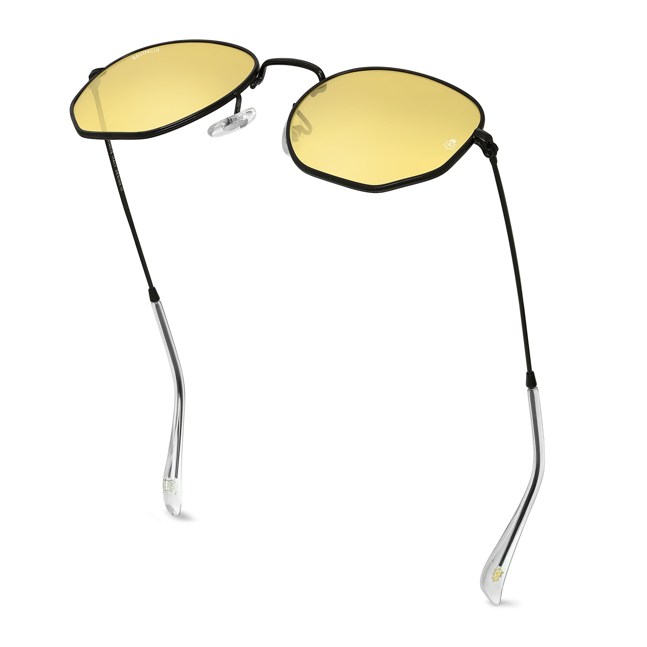 Bavincis Gemini Black And Yellow Edition Sunglasses - BAVINCIS