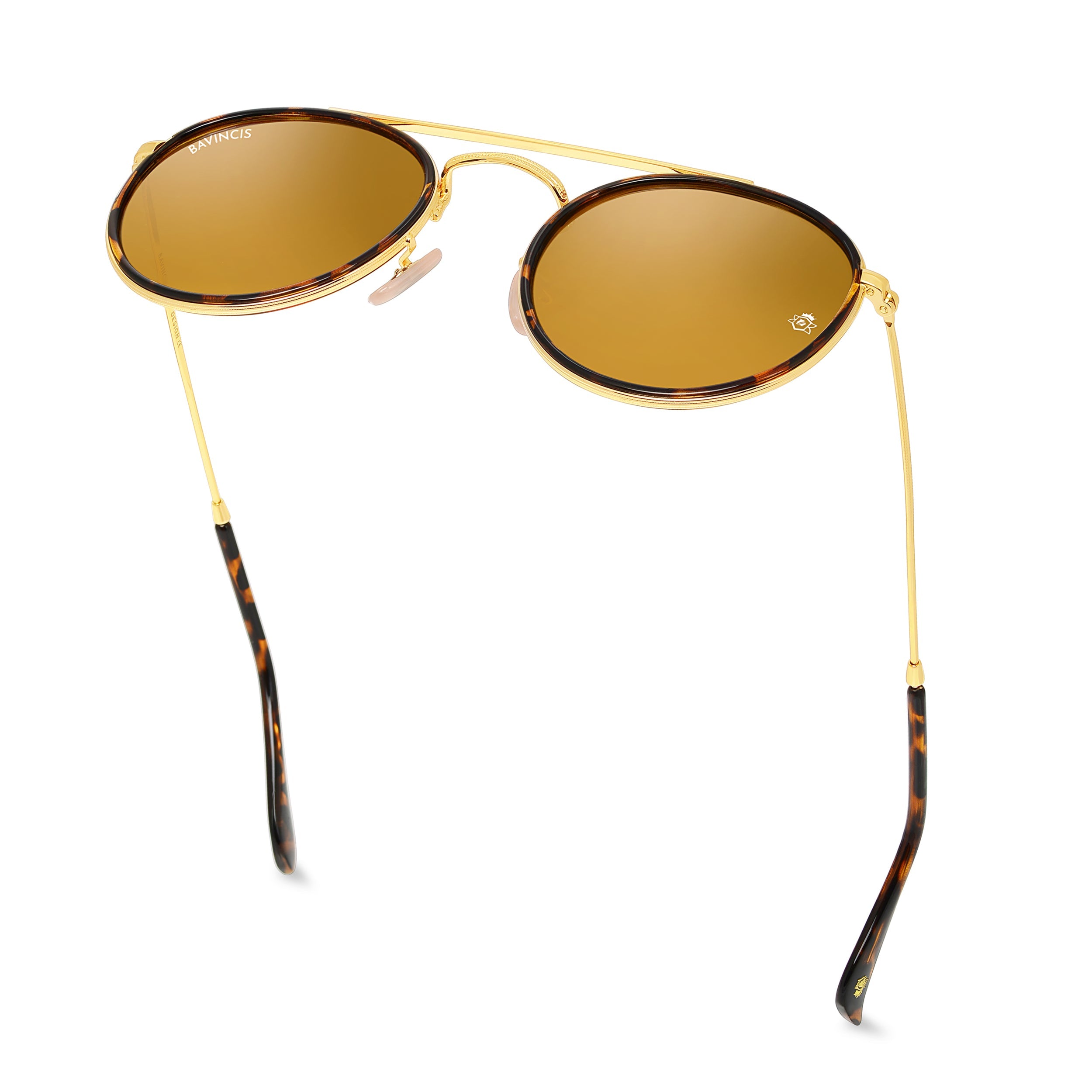 Bavincis Joyce T.Gold And Brown Edition sunglasses - BAVINCIS
