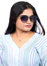 Bavincis Walker Gold And Grey Gradient Edition Sunglasses