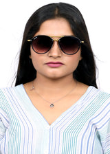 Bavincis Walker Gold And Grey Gradient Edition Sunglasses