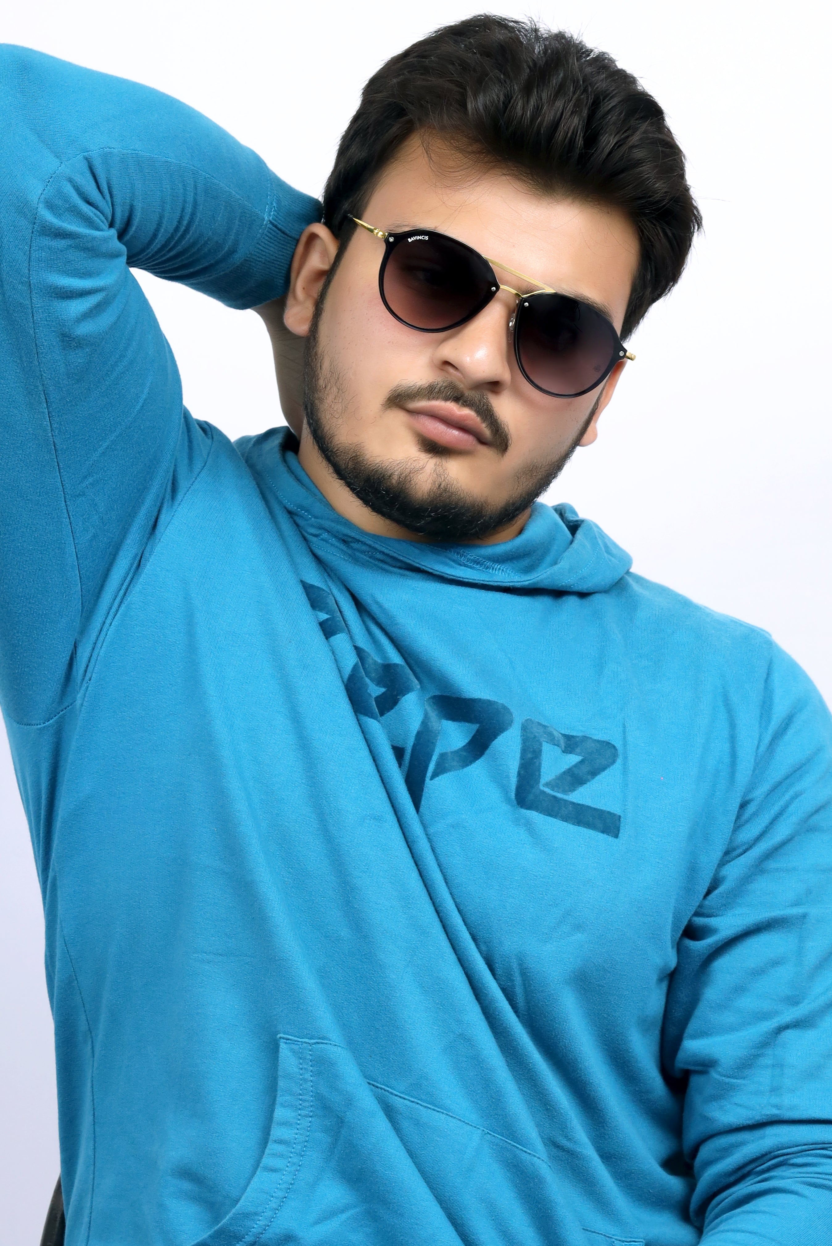 Bavincis Walker Gold And Grey Gradient Edition Sunglasses